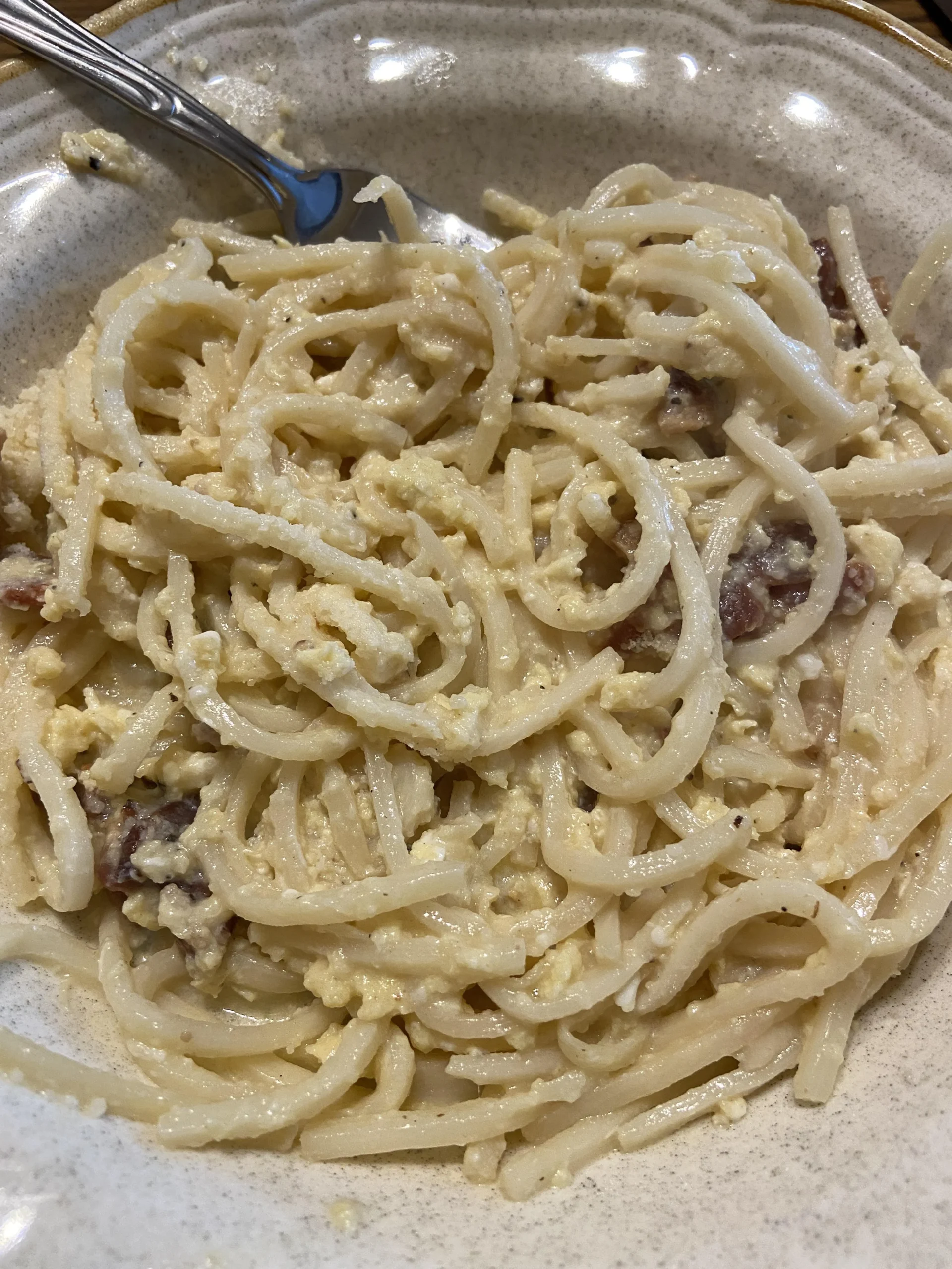 Palmini Noodles Keto Carbonara