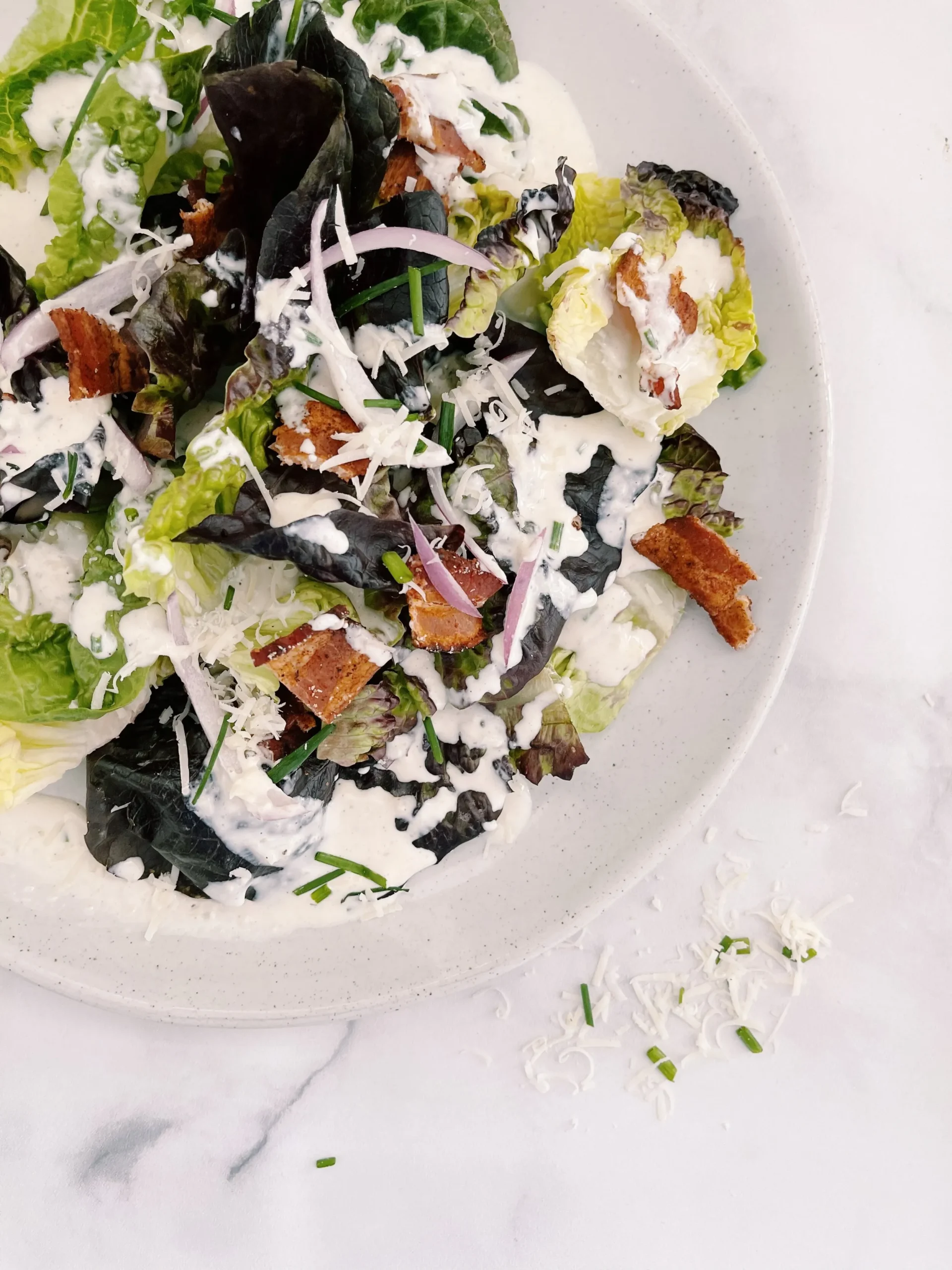 Parmesan Peppercorn Ranch Salad Dressing