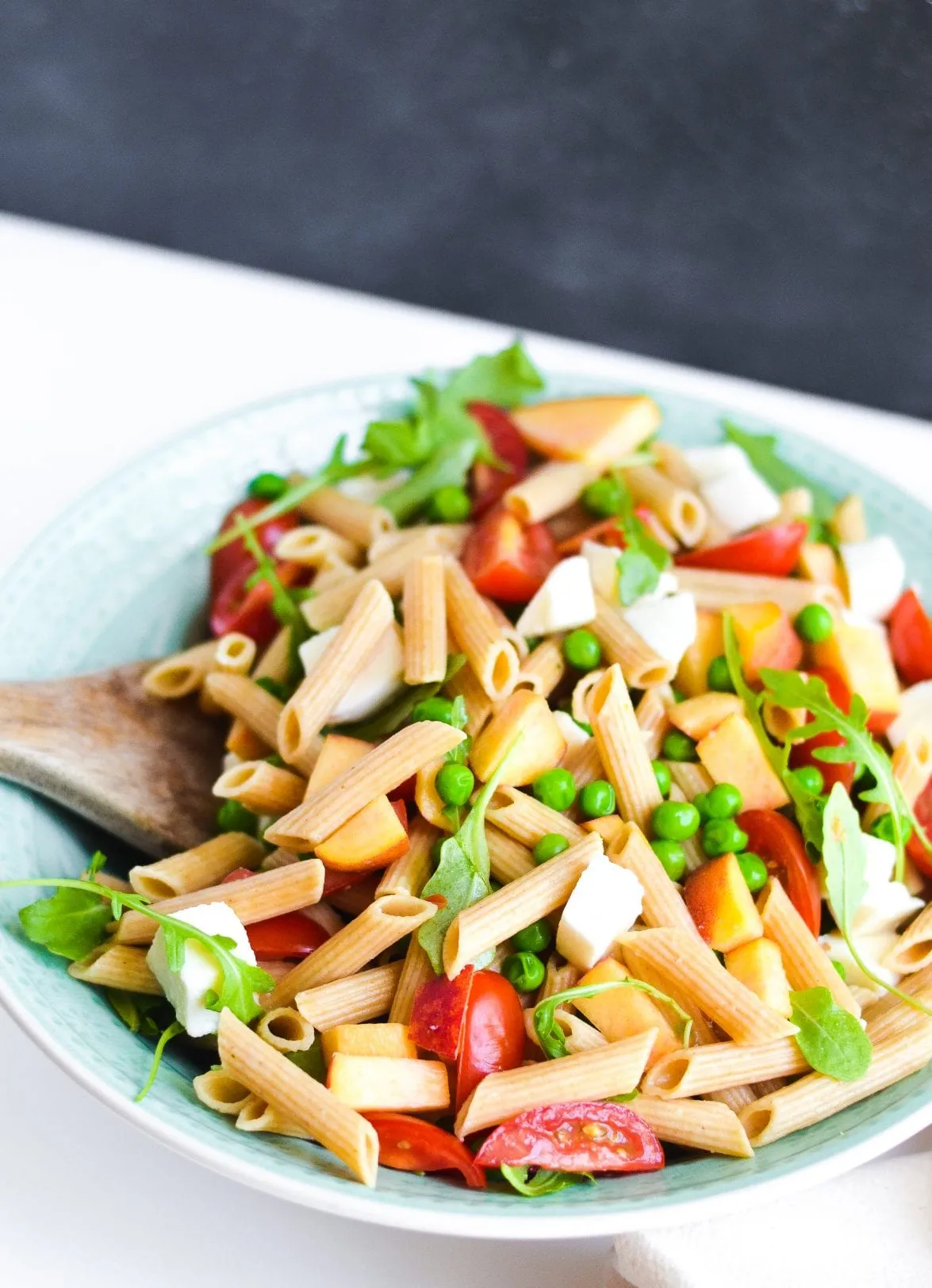 Pasta Salad with Basil Vinaigrette