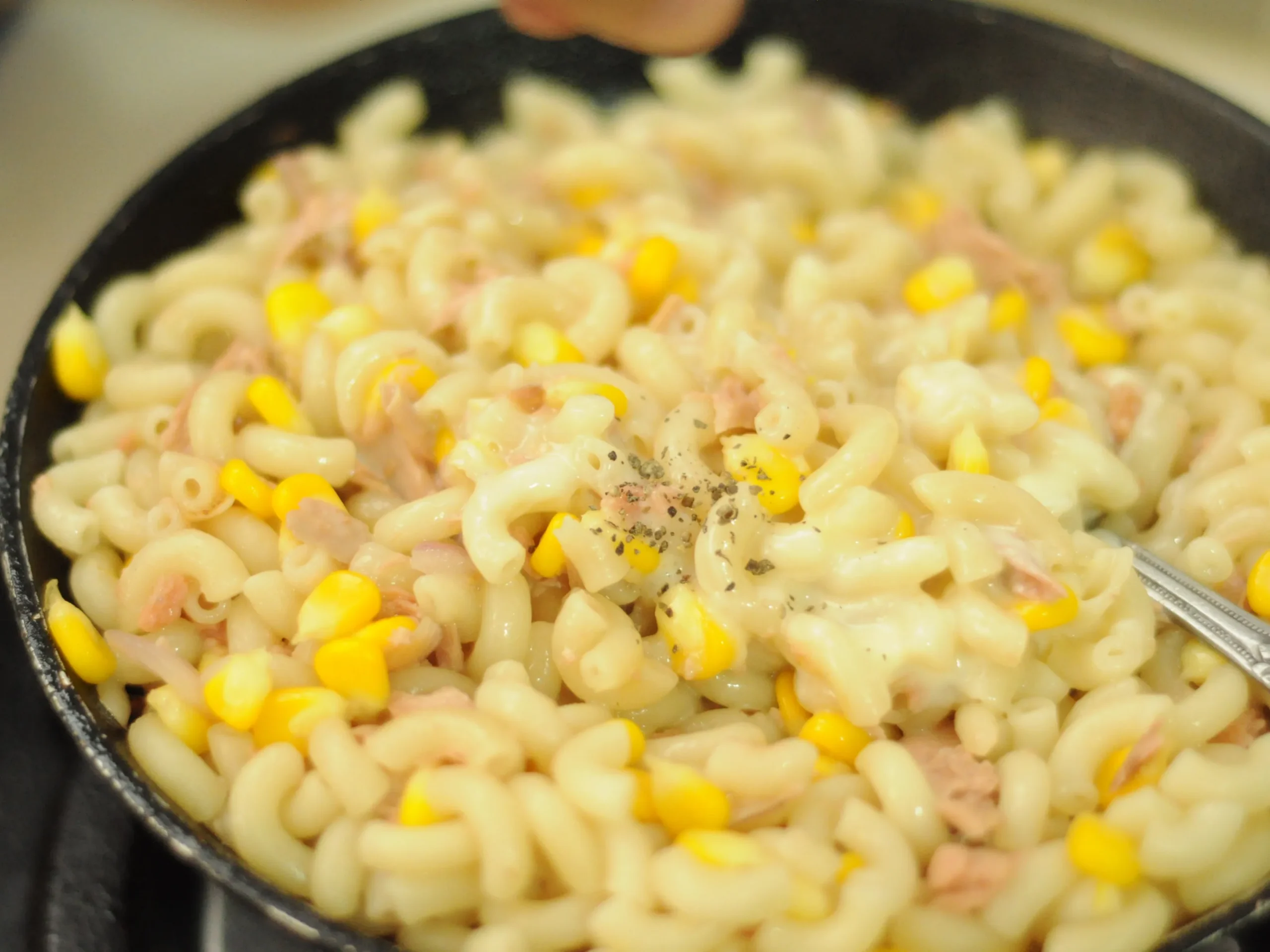 Pasta Tuna and Sweetcorn