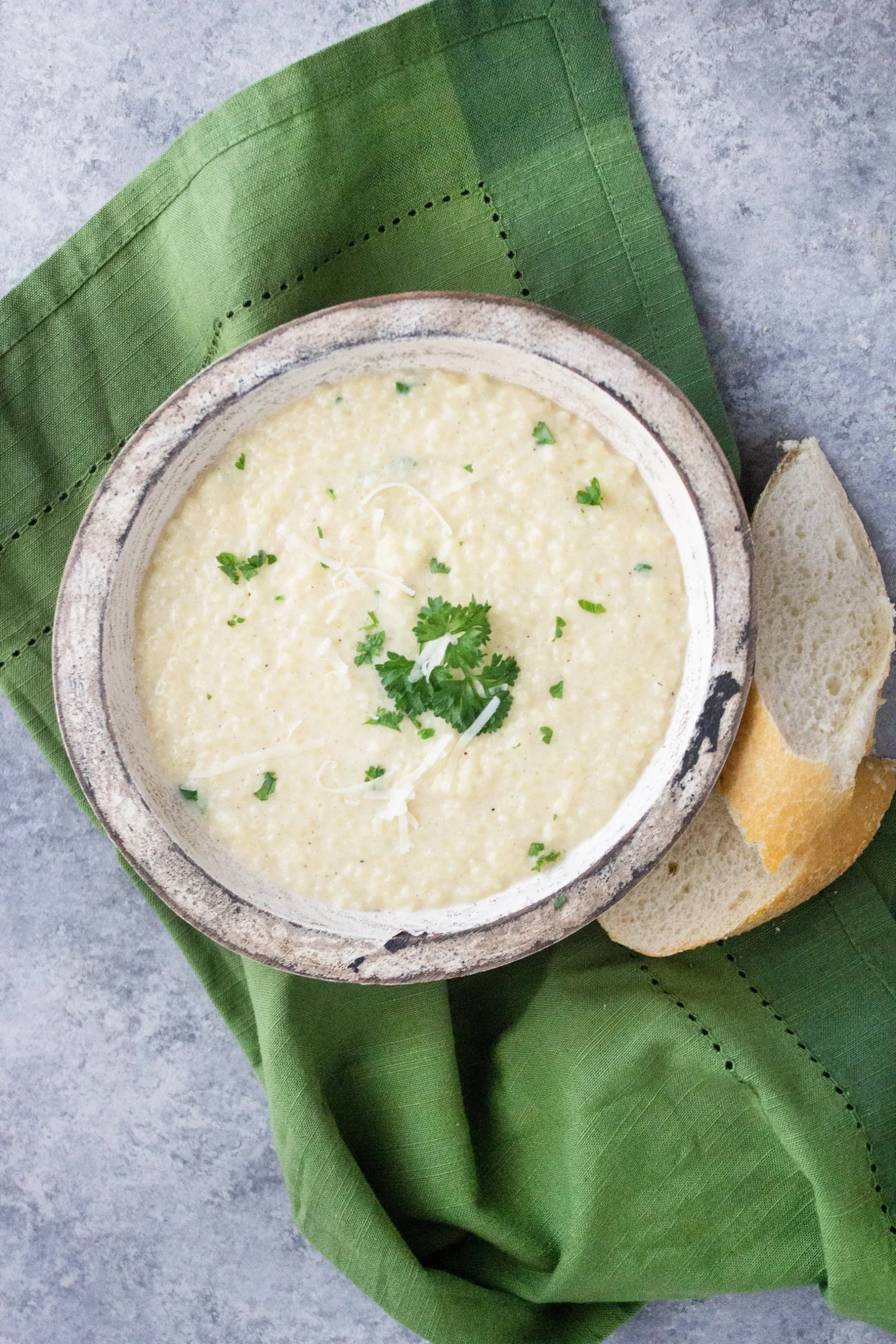 Pastina Soup with Egg
