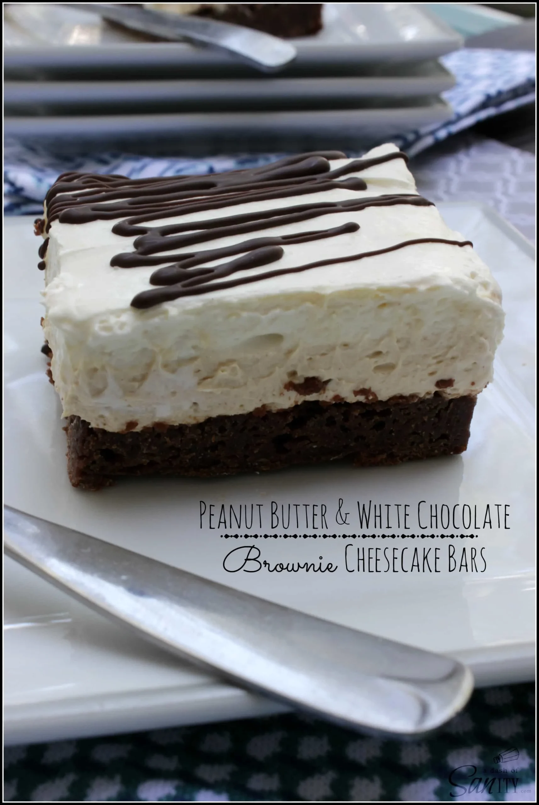 Peanut Butter Cheesecake Brownie Bars