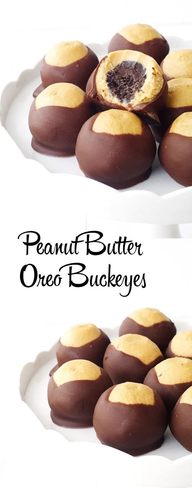 Peanut Butter Oreo Buckeyes