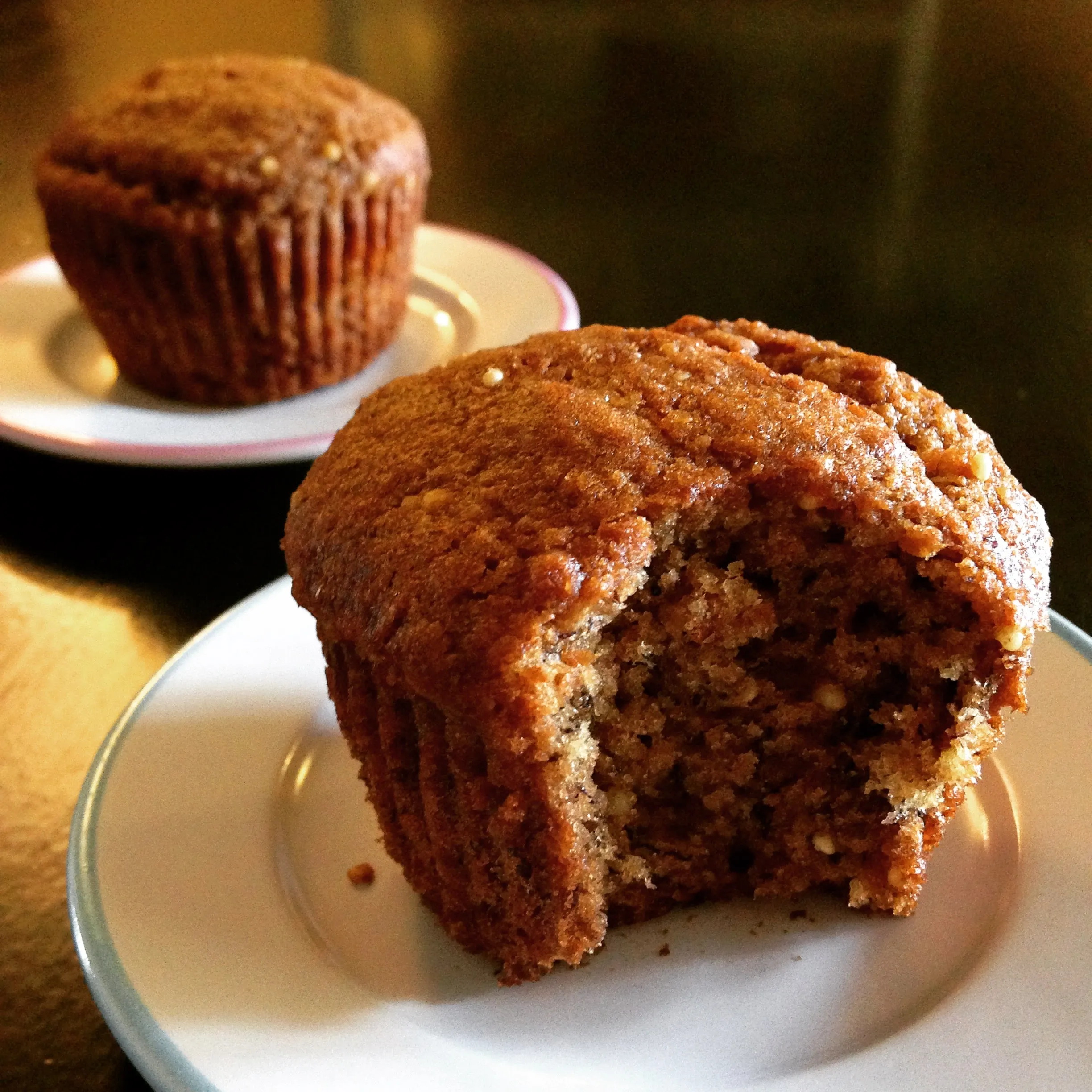 Peanut Butter and Banana Muffins