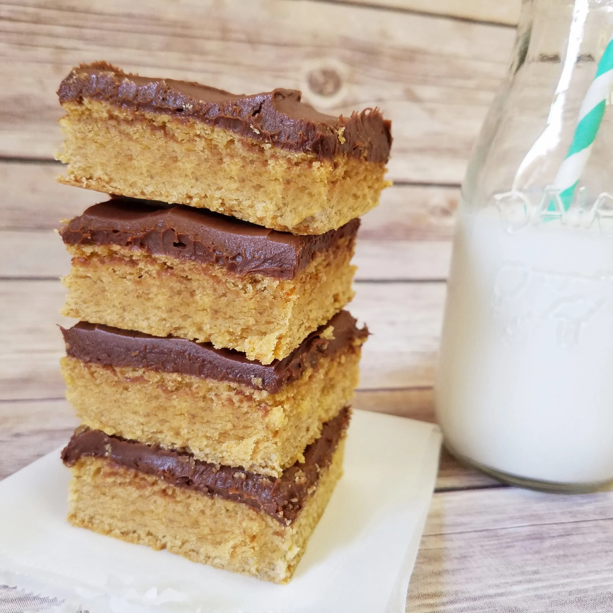 Peanut Butter and Jelly Cake Mix Bars