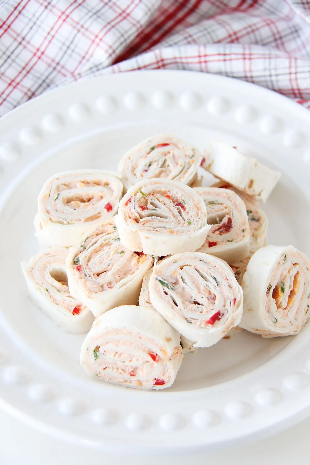 Pepper Jelly Cream Cheese Pinwheels