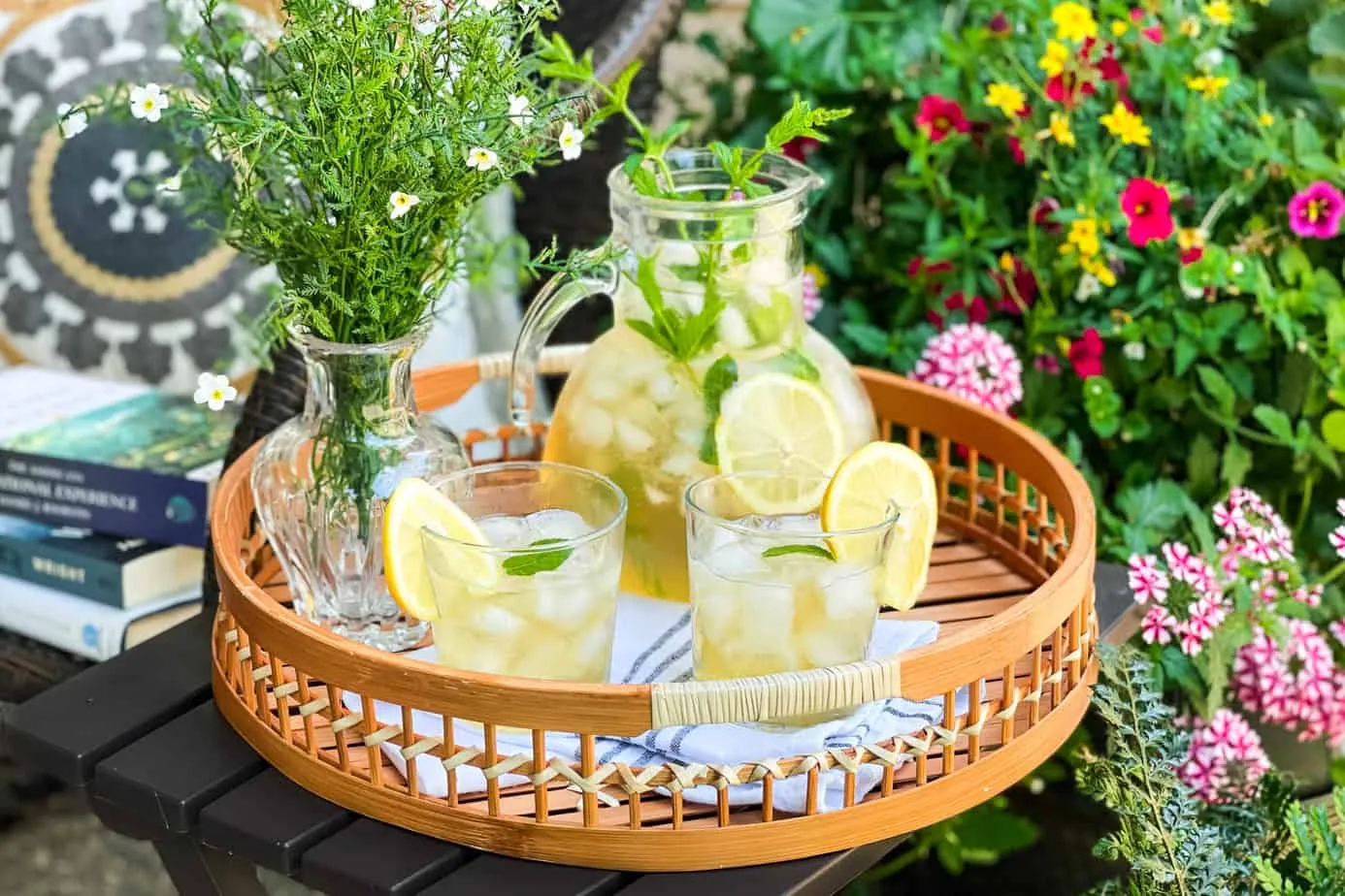 Peppermint Lemon Iced Tea