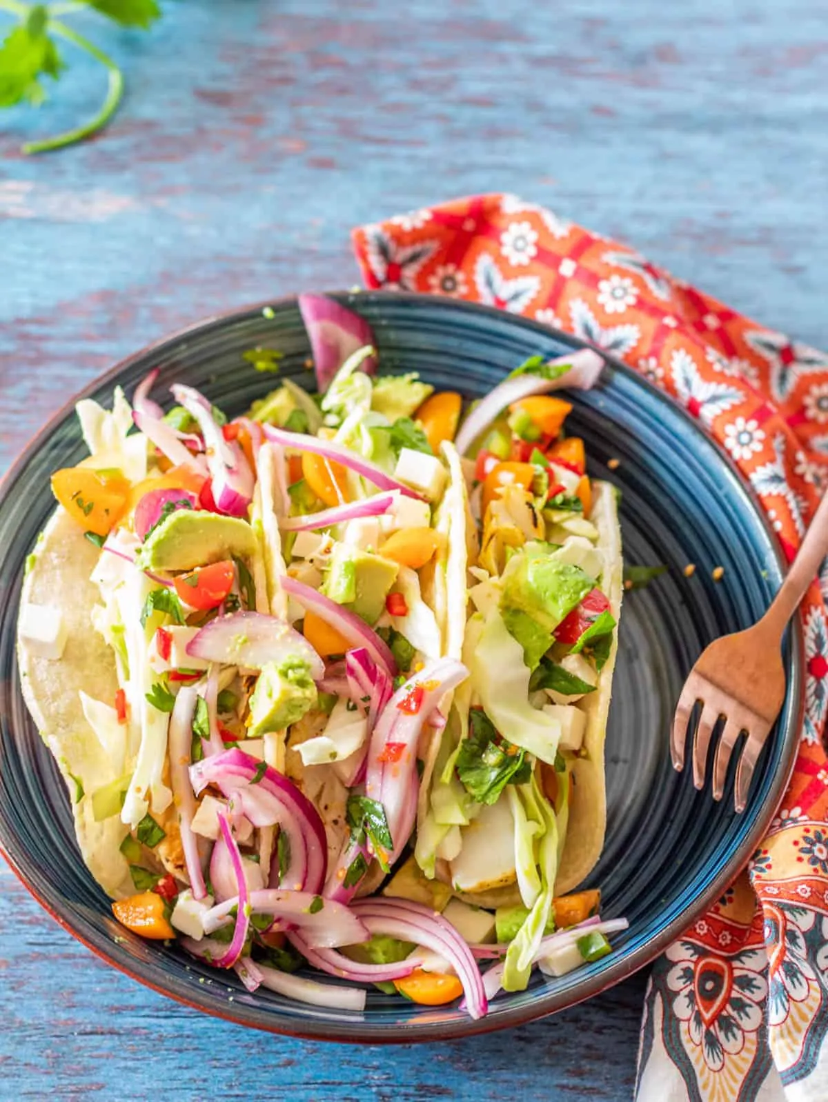 Peruvian Inspired Fish Tacos