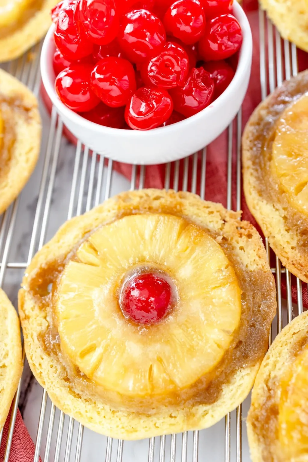Pineapple Upside Down Sugar Cookies