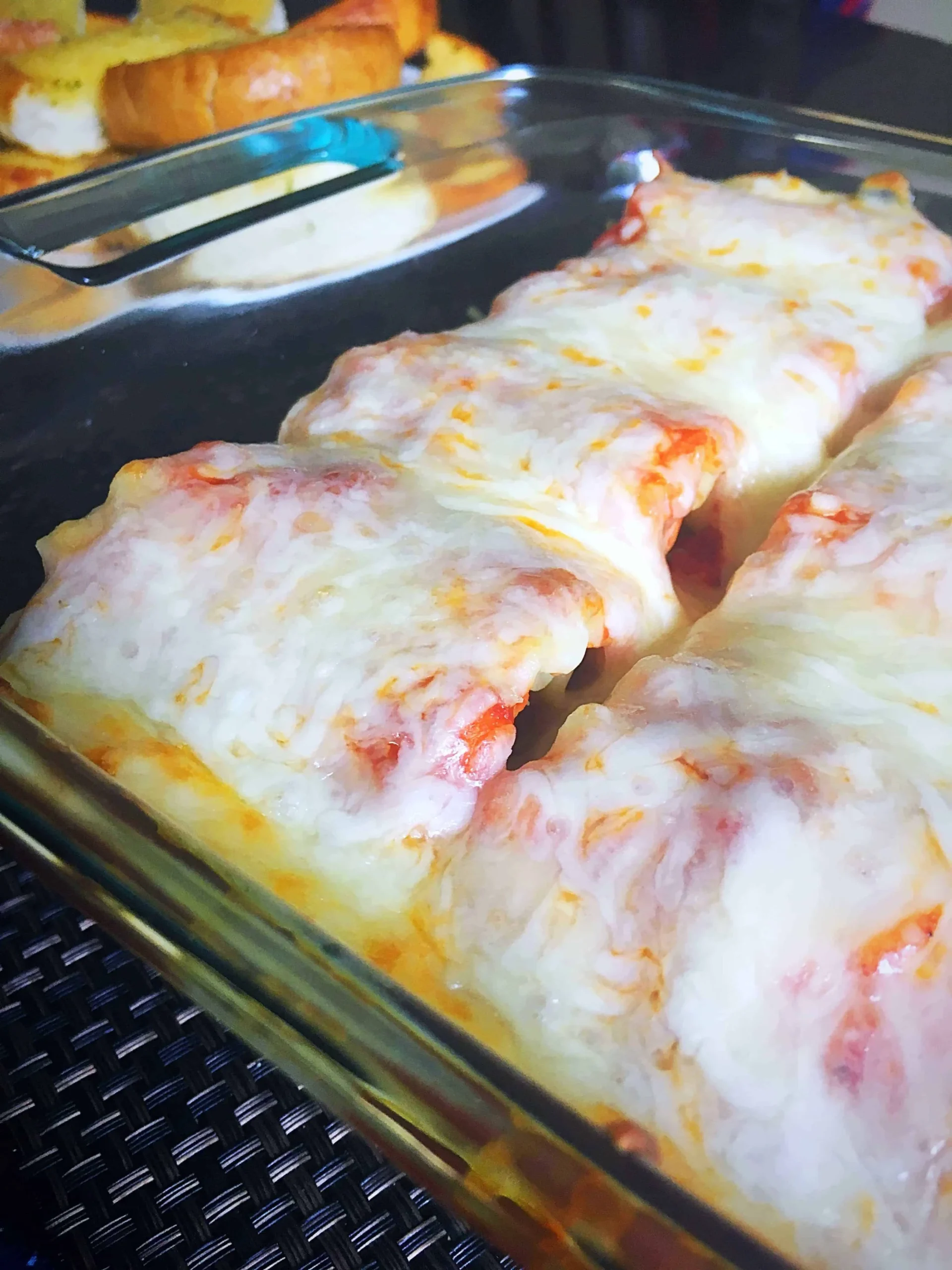 Pizza Lasagna Roll Ups