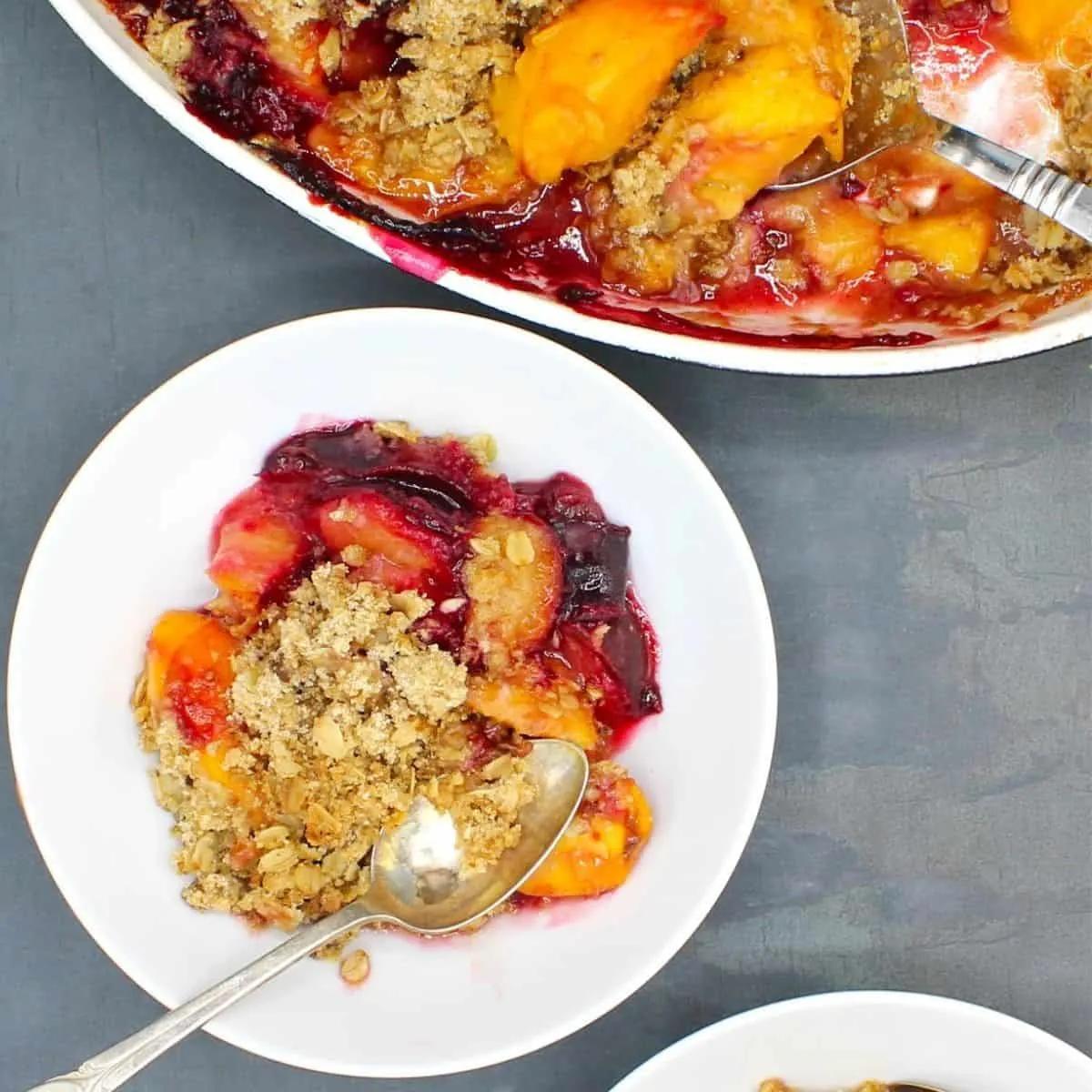 Plum or Peach Crisp