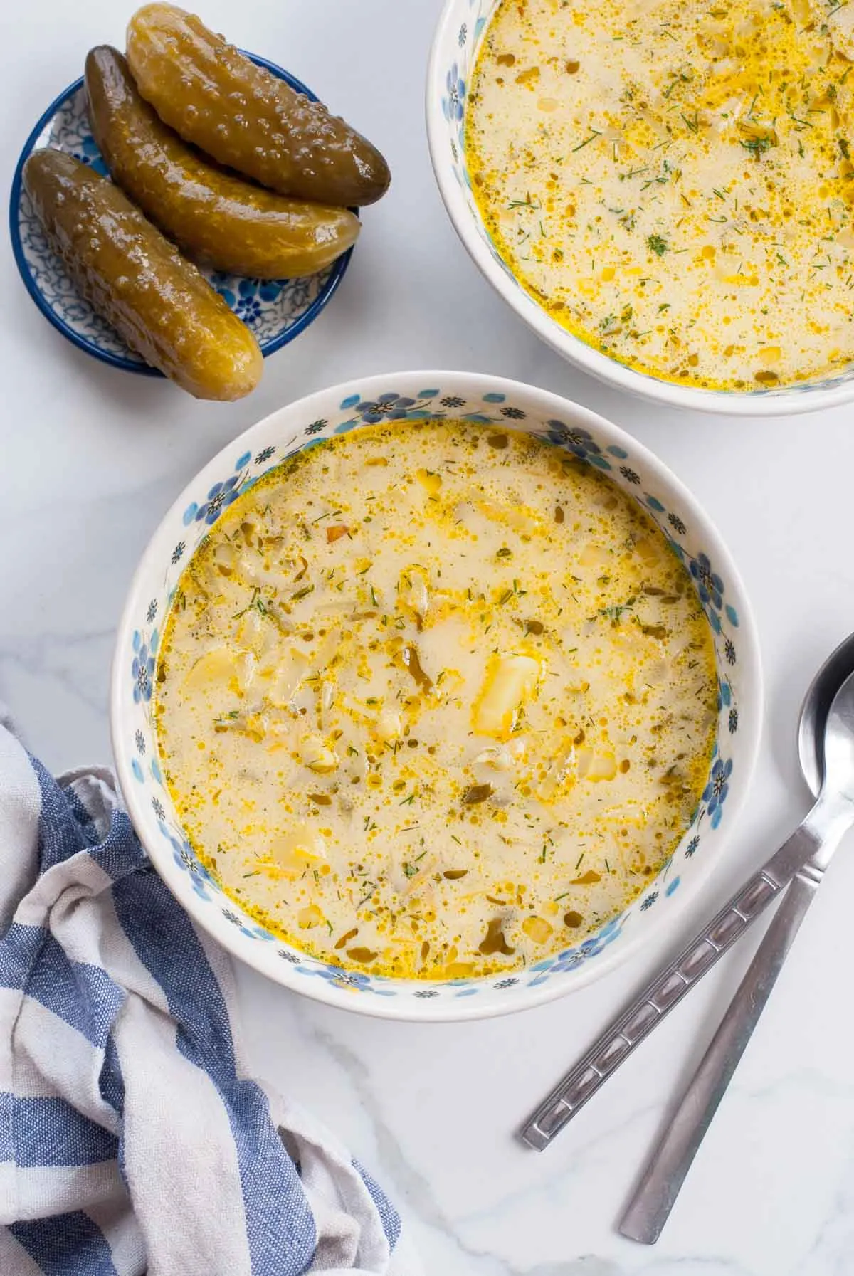 Polish Dill Pickle Soup