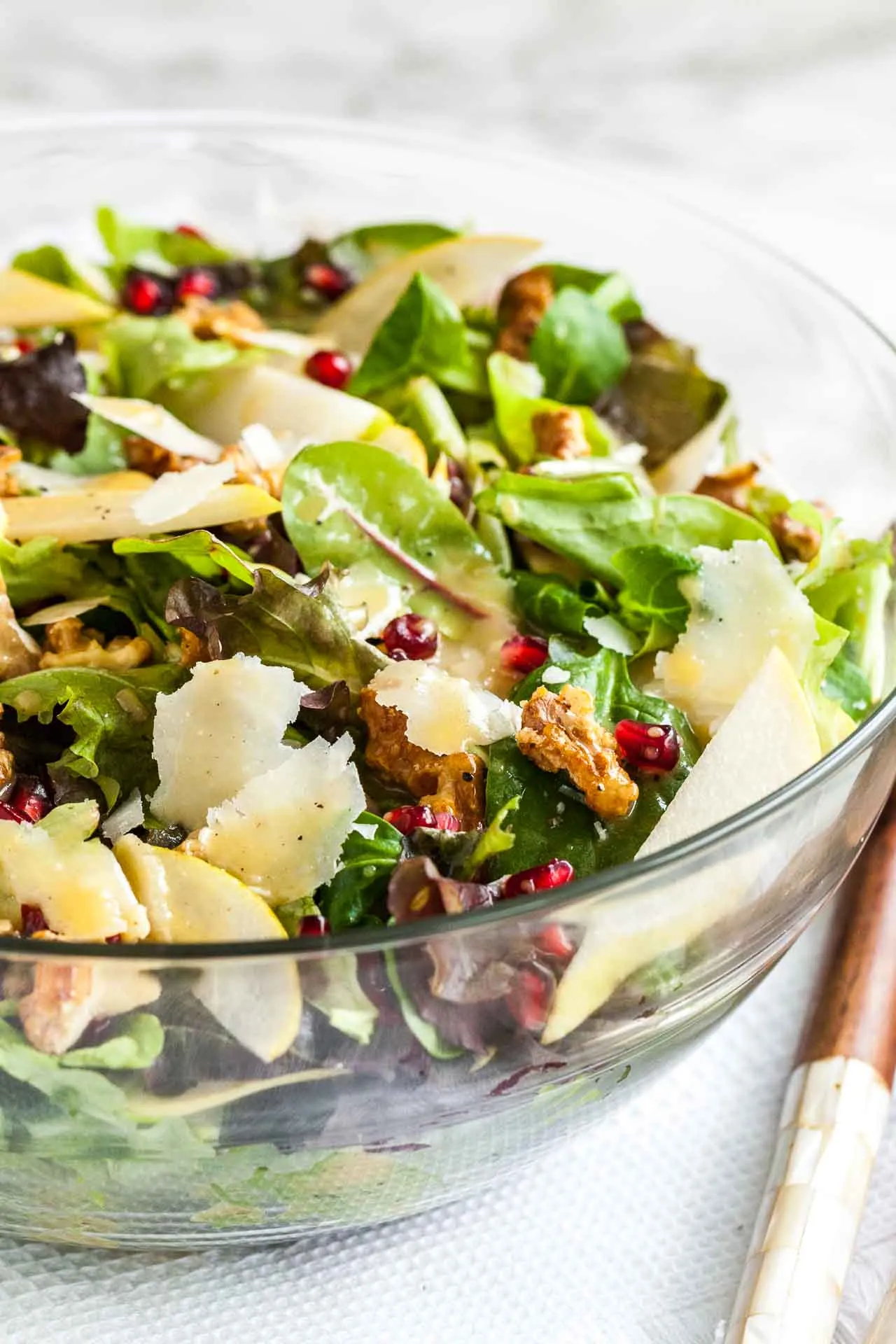 Pomegranate and Pear Salad