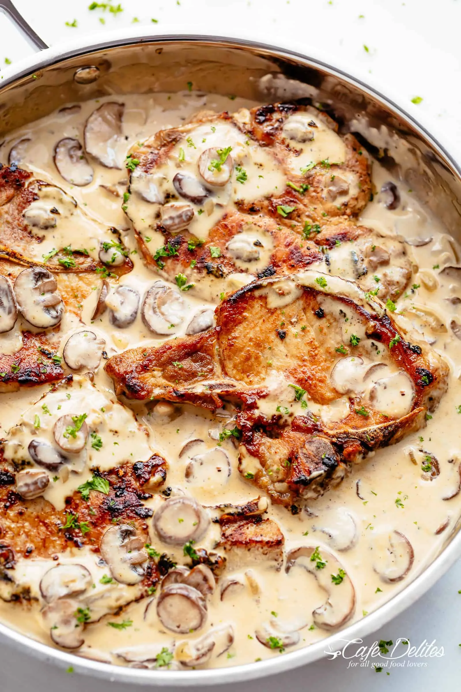Pork Chops in Cream of Mushroom