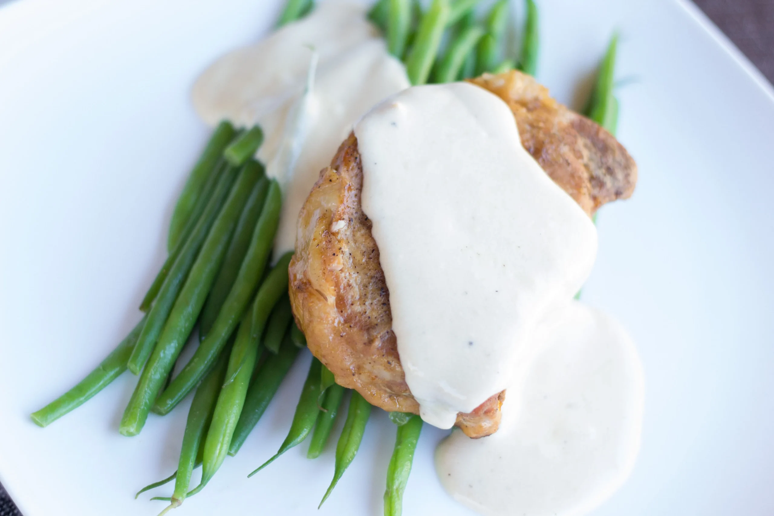 Pork Chops with Sour Cream and Dill