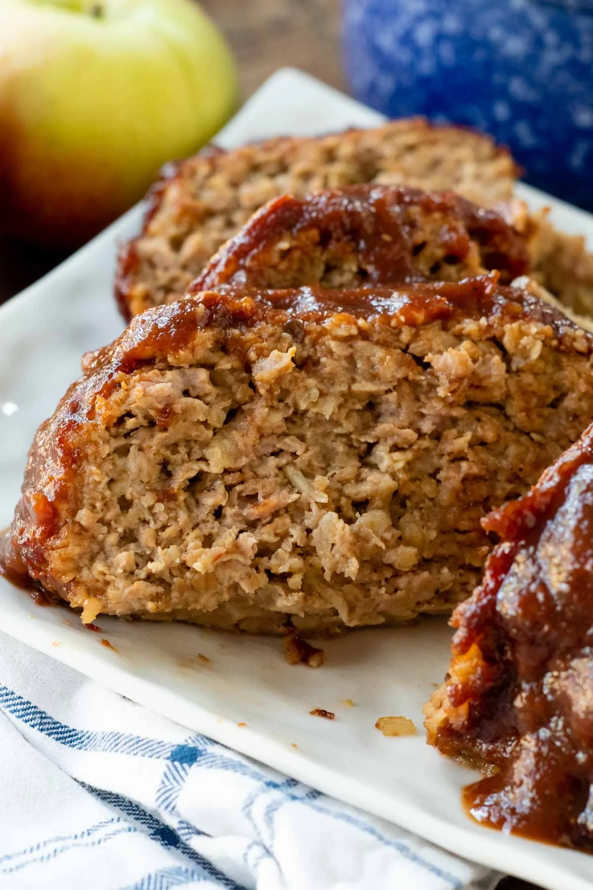 Pork Loaf with Applesauce Glaze