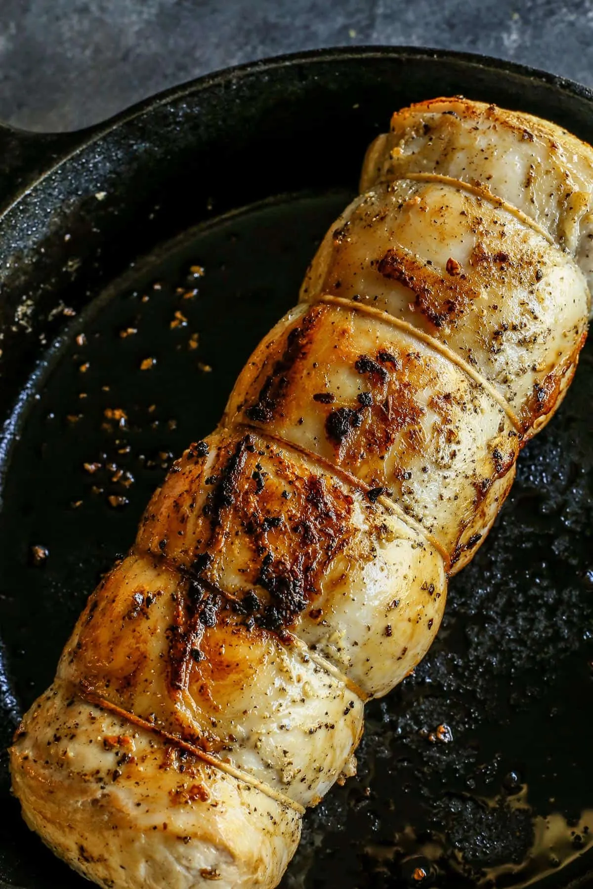 Pork Loin Roast with Mustard Rub