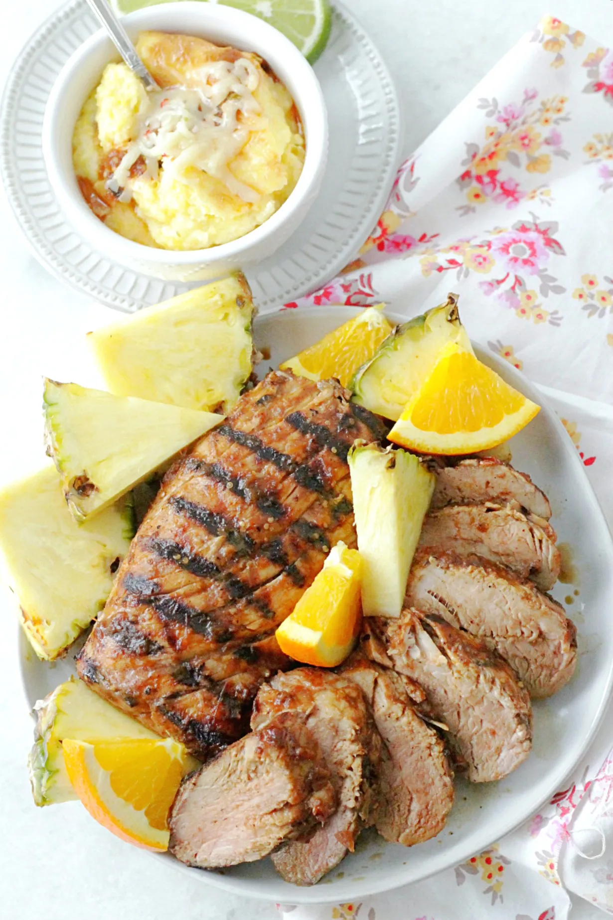 Pork Tenderloin with Grits