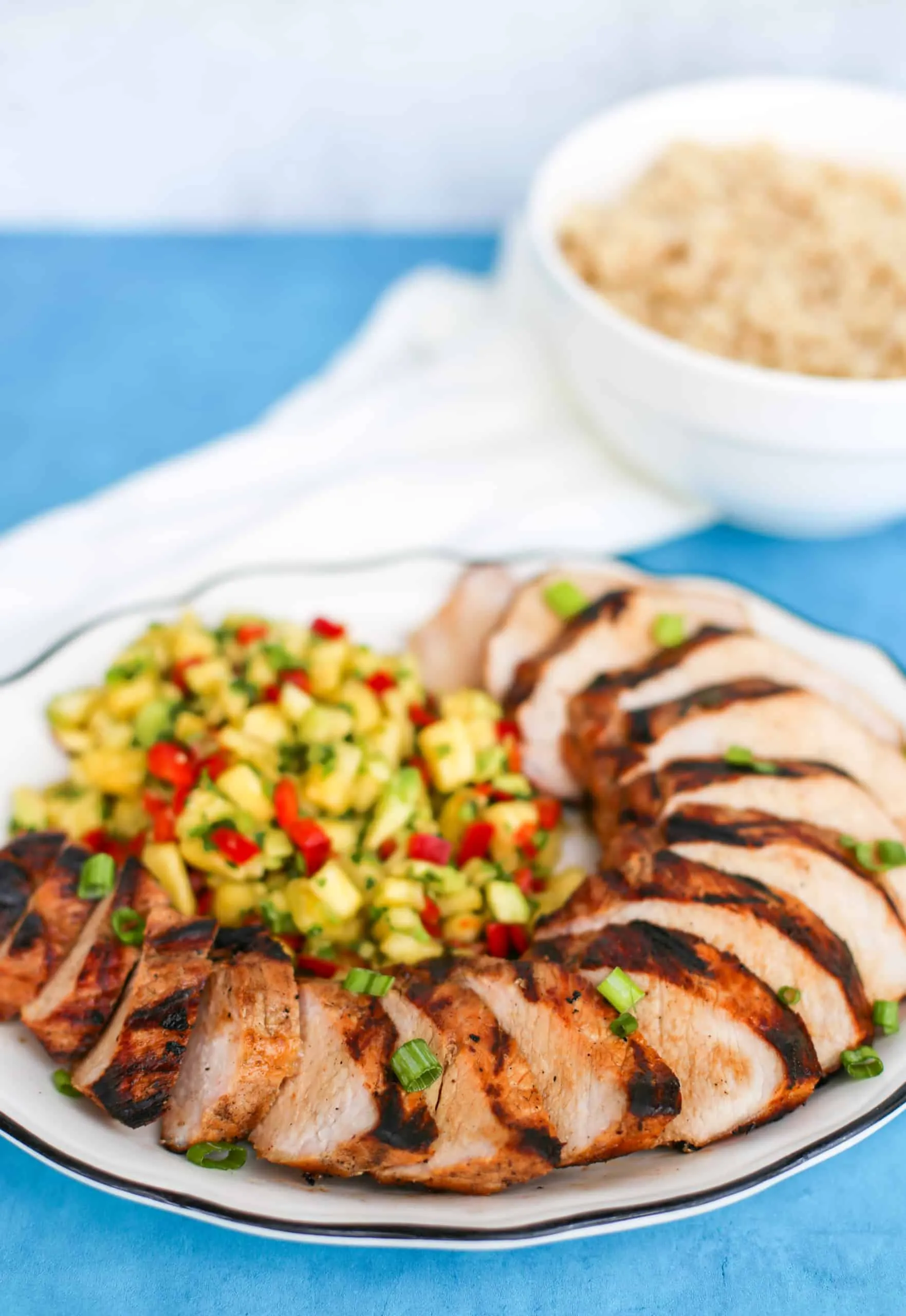 Pork Tenderloin with Hawaiian Sauce