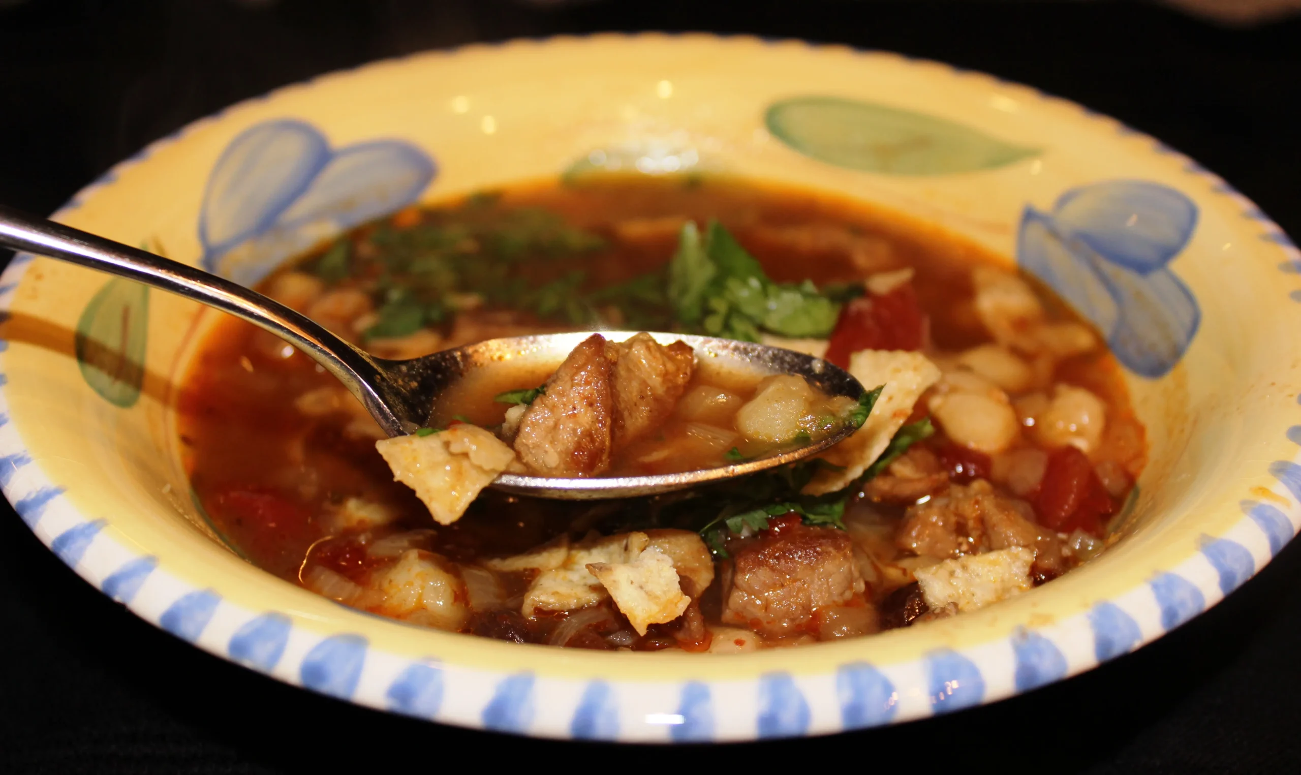 Pork and Posole Stew