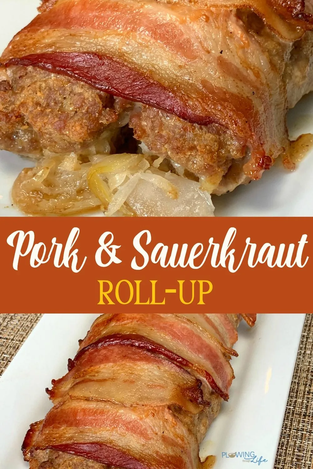 Pork and Sauerkraut Roll Ups