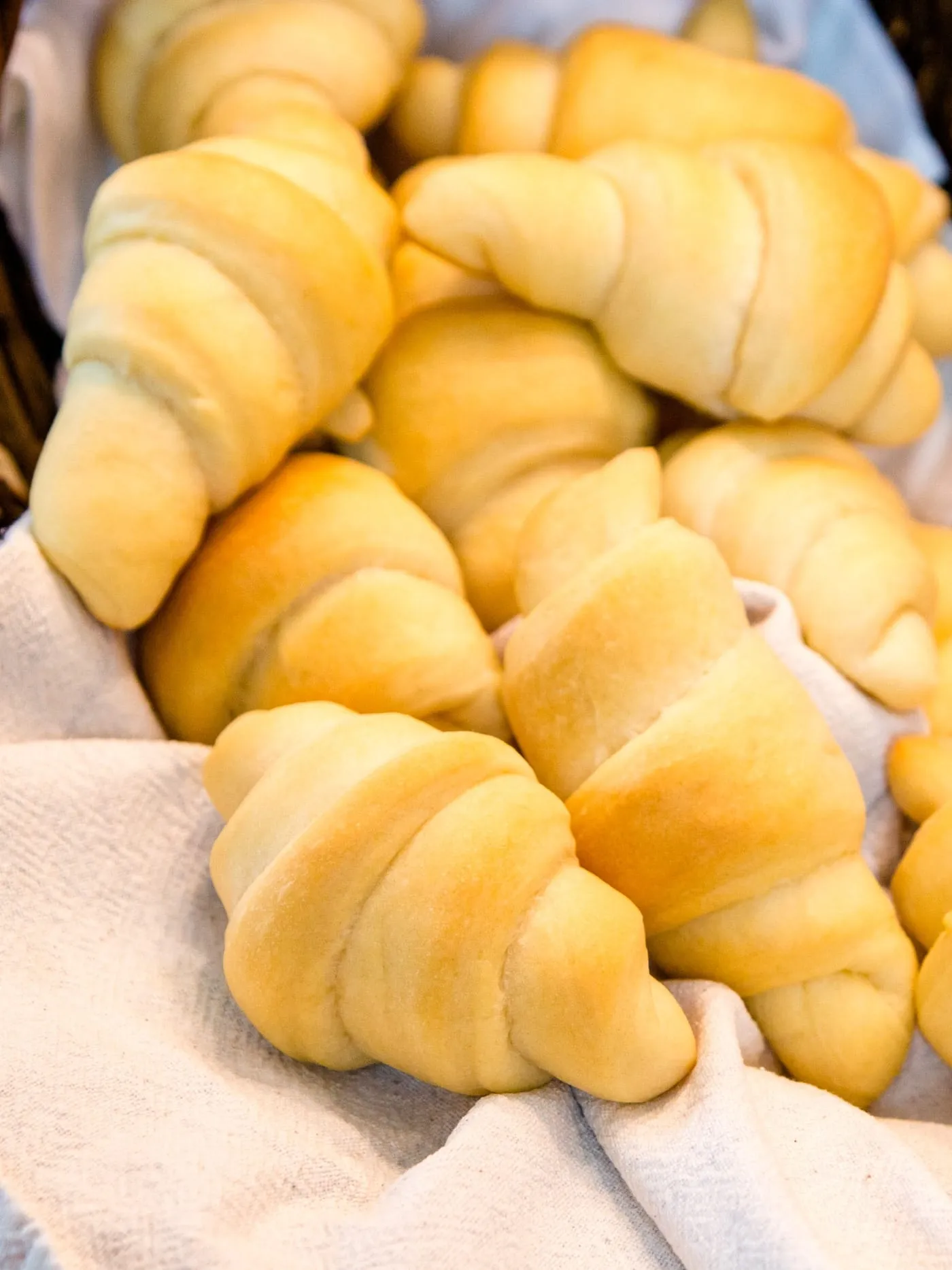 Potato Butter Horn Rolls