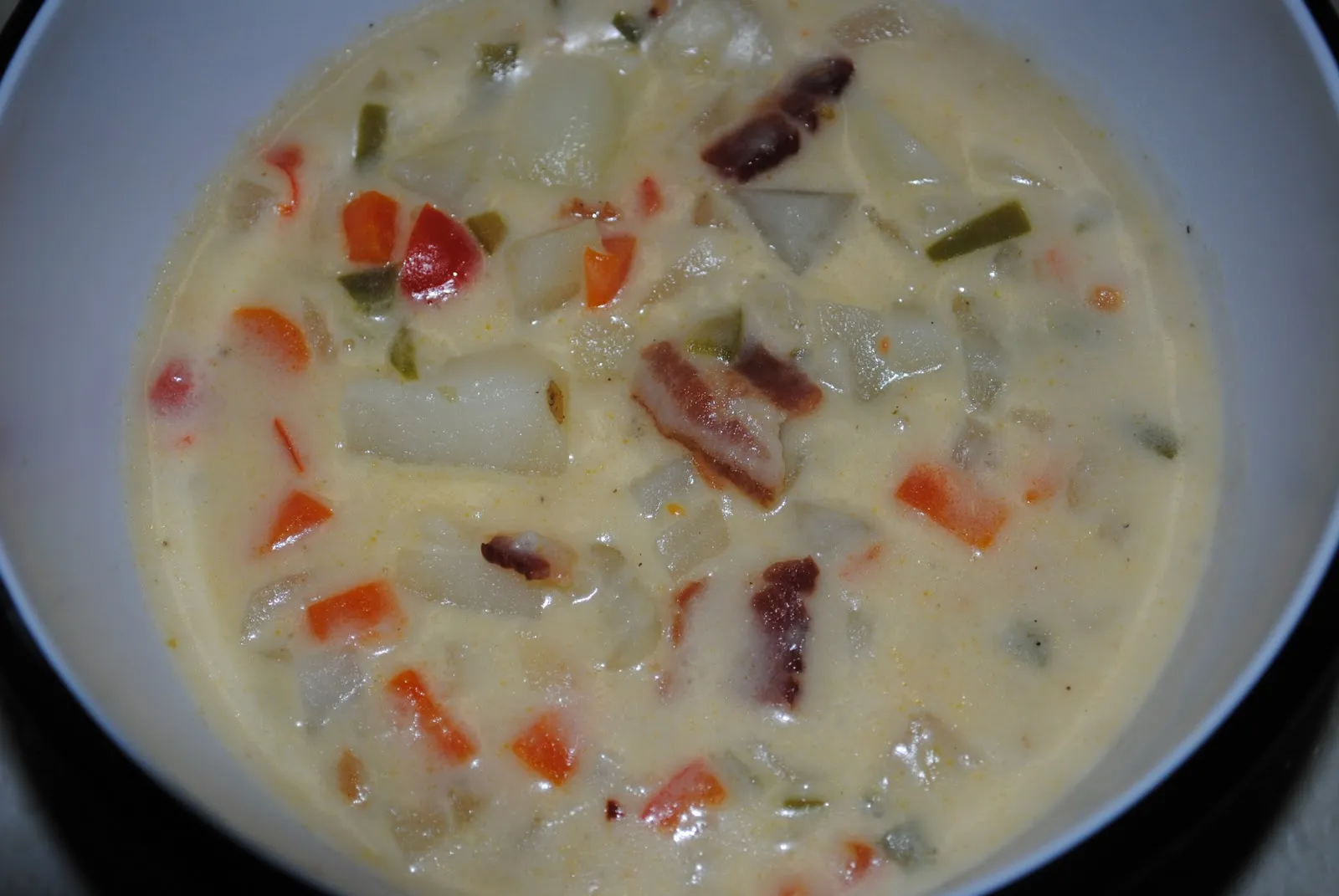 Potato Pepper Jack Soup