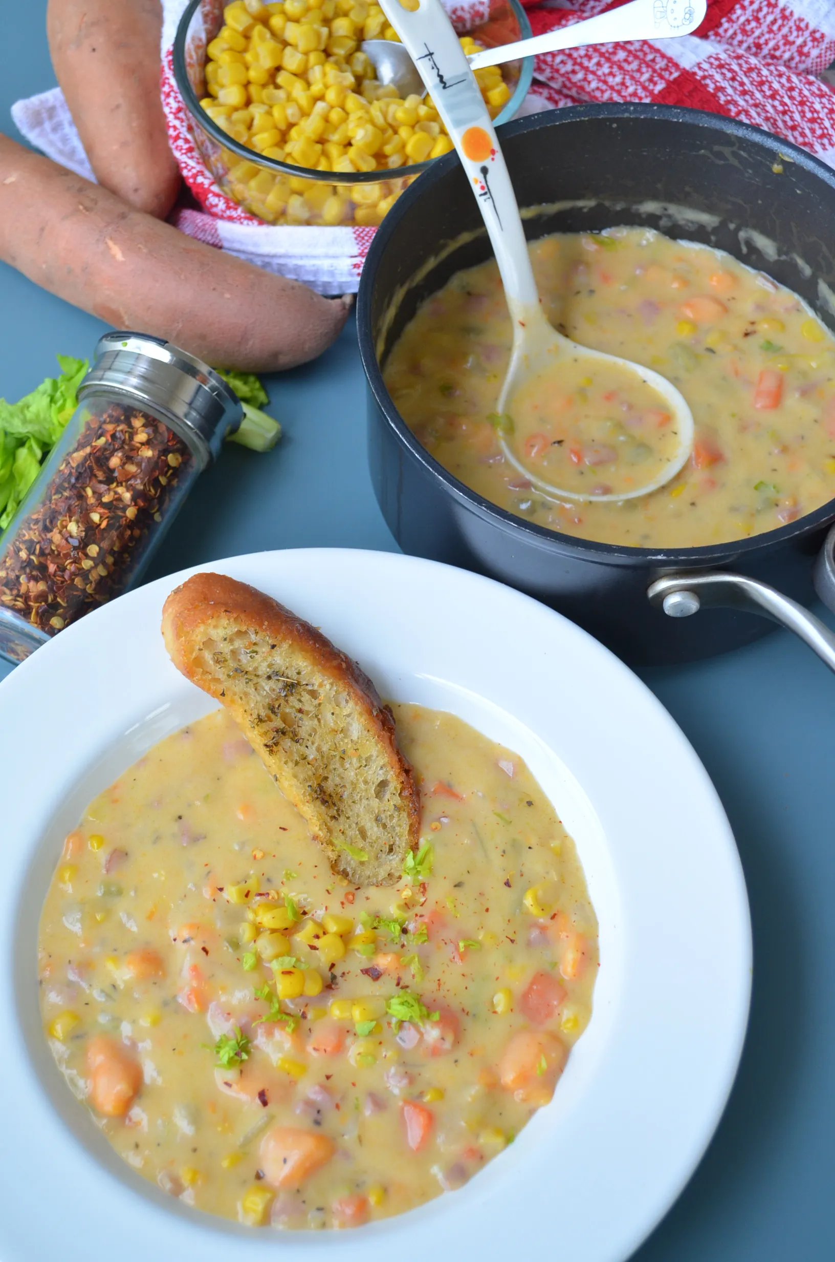 Potato Sweet Corn Chowder