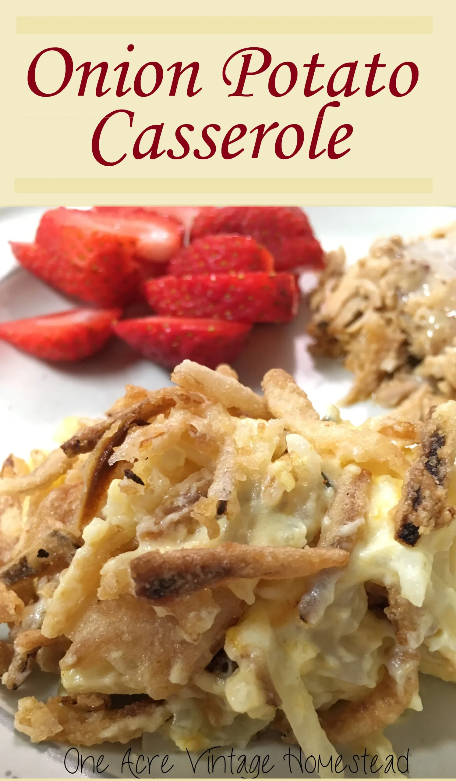 Potato and Onion Casserole