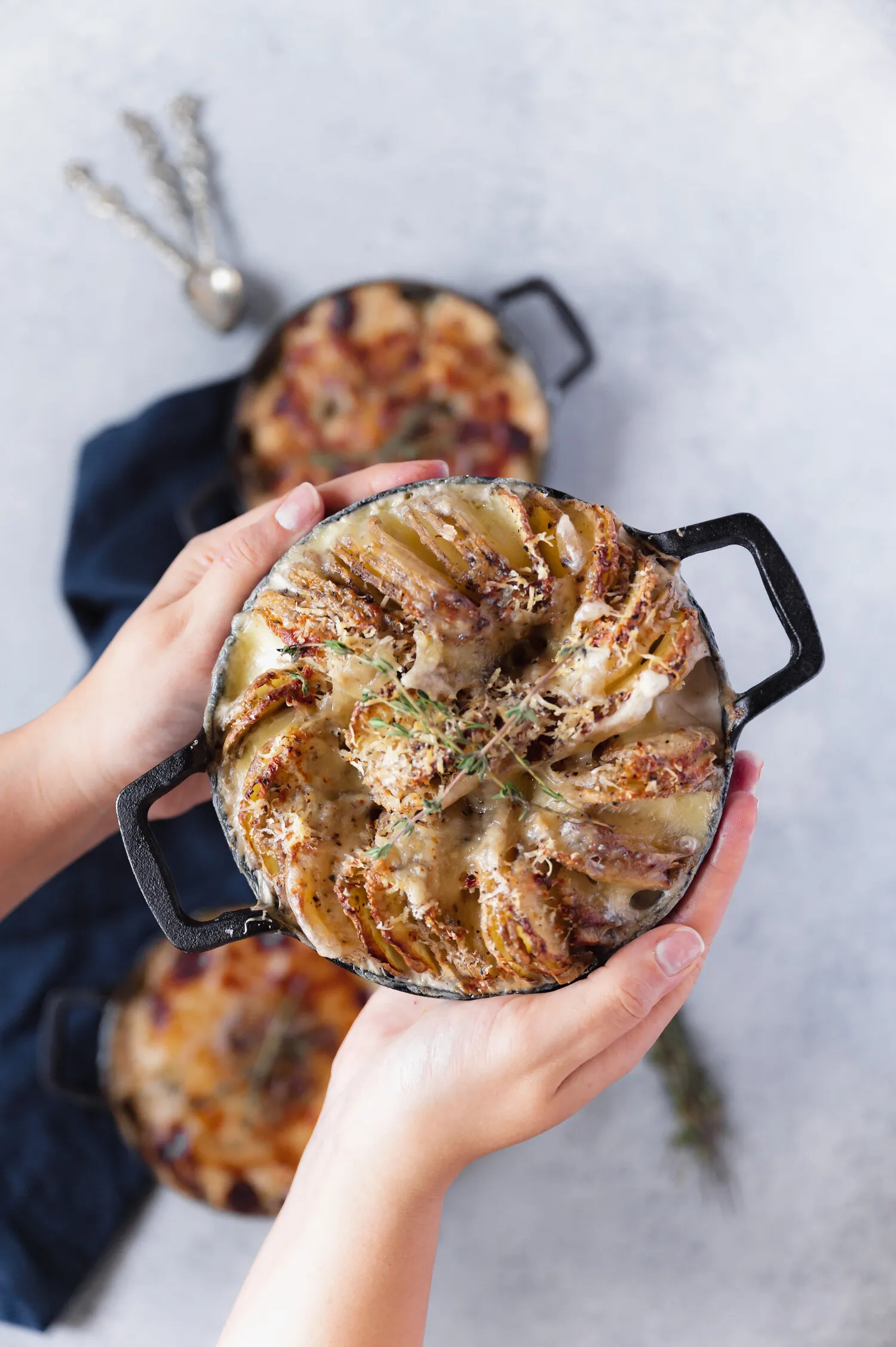 Potatoes Dauphinoise Gruyere Thyme