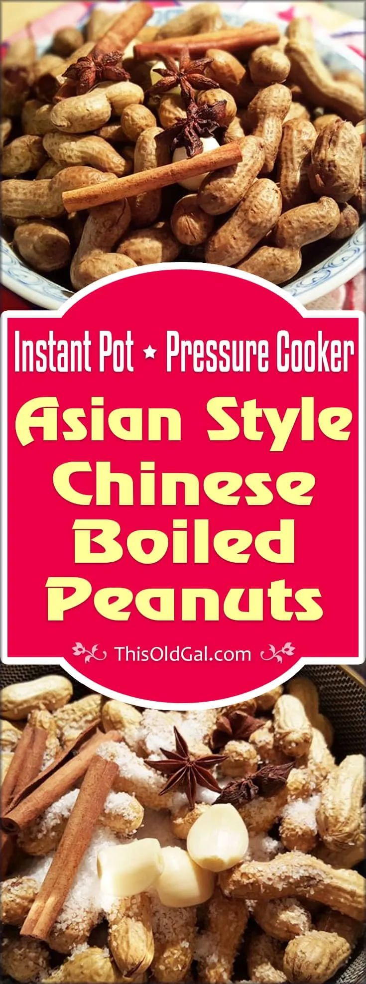 Pressure Cooker Asian Style Chinese Boiled Peanuts