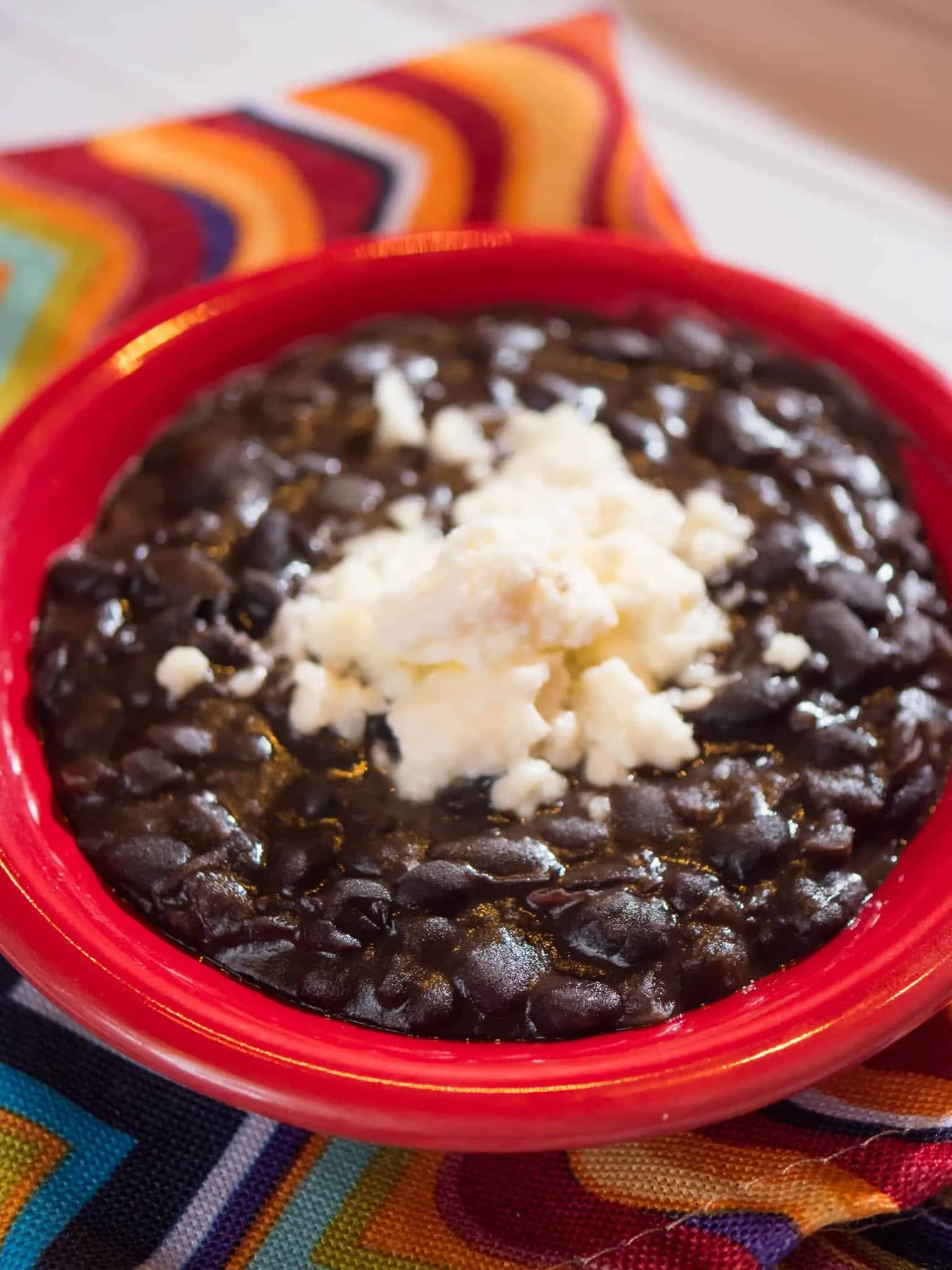 Pressure Cooker Black Beans