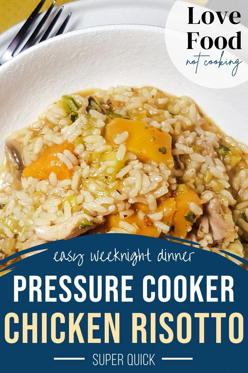 Pressure Cooker Pumpkin Risotto