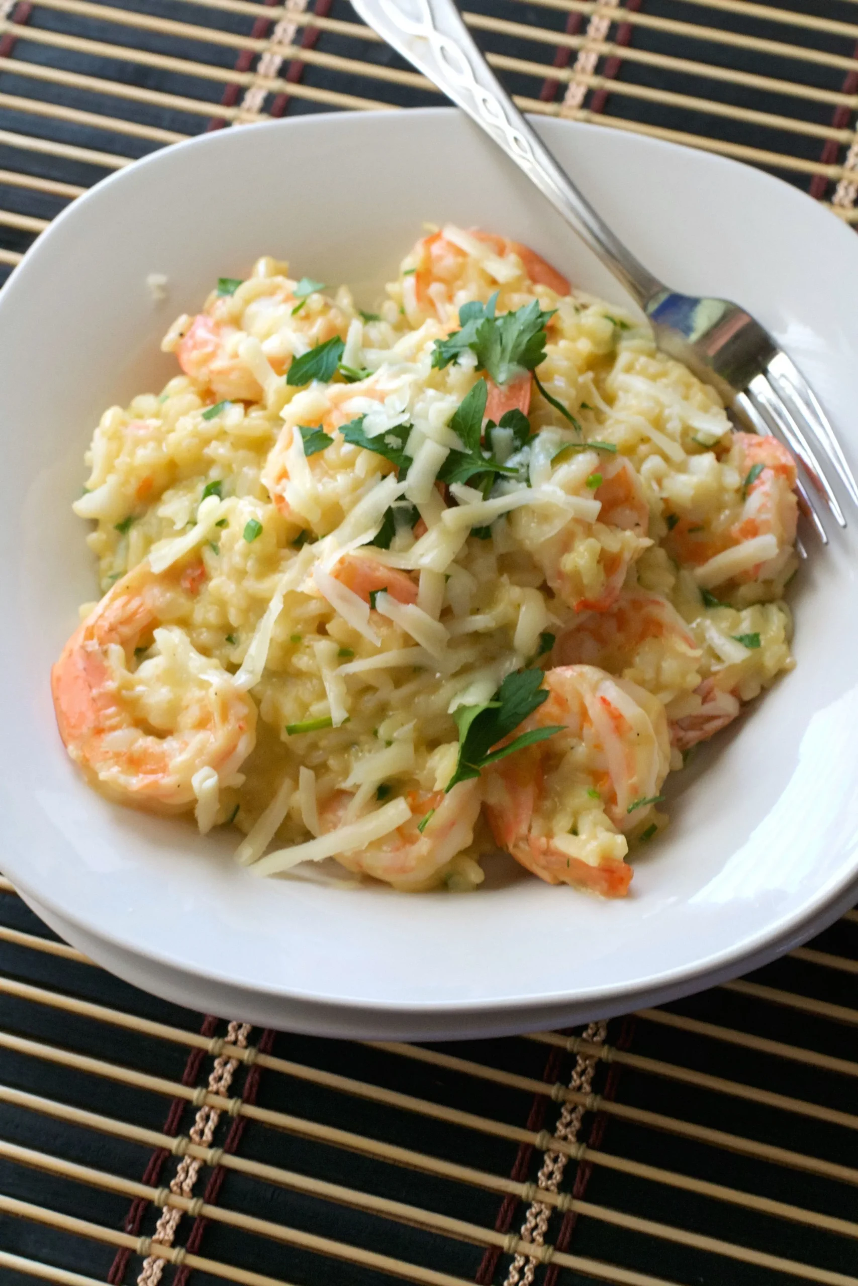 Pressure Cooker Shrimp Risotto
