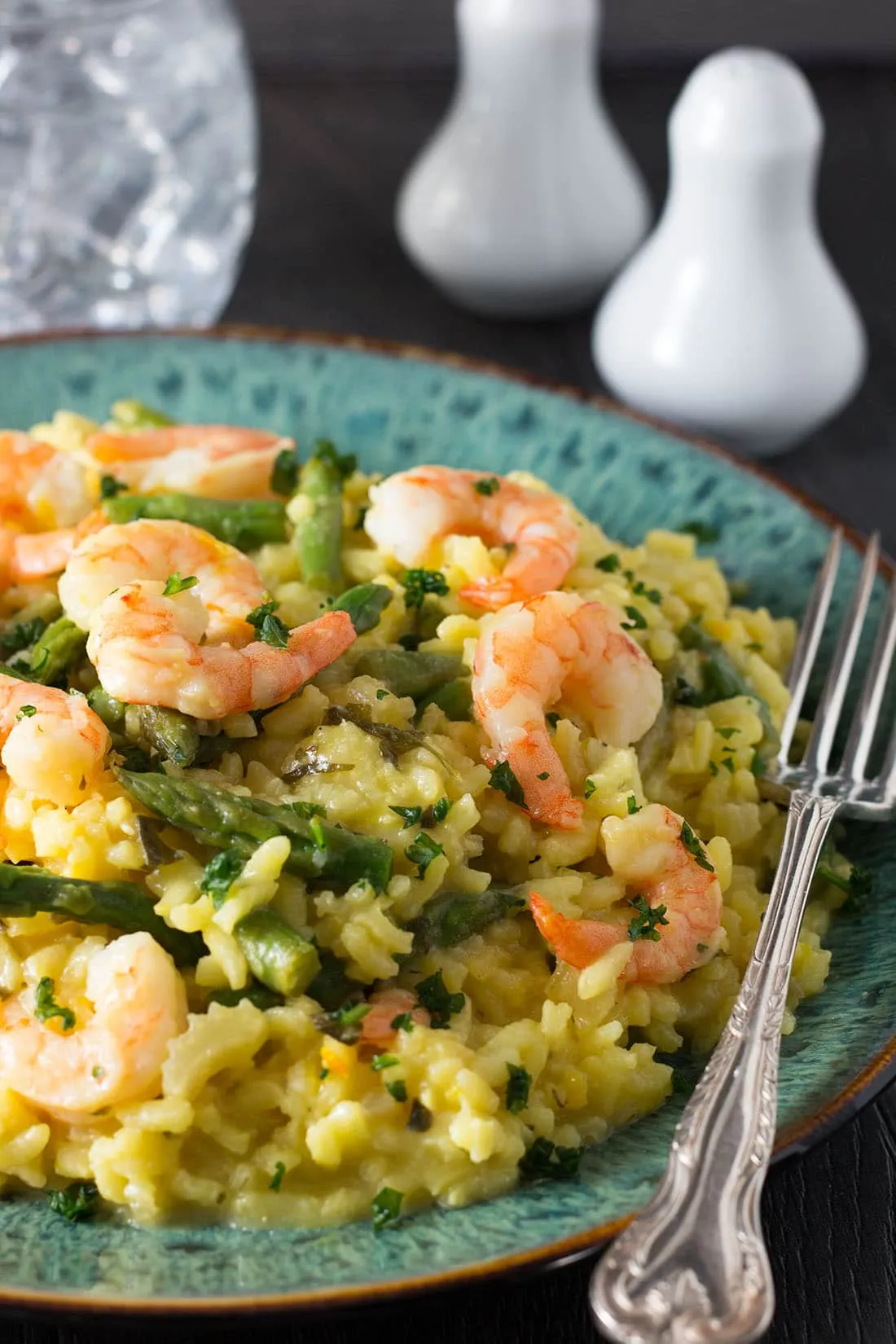 Pressure Cooker Shrimp and Saffron Risotto