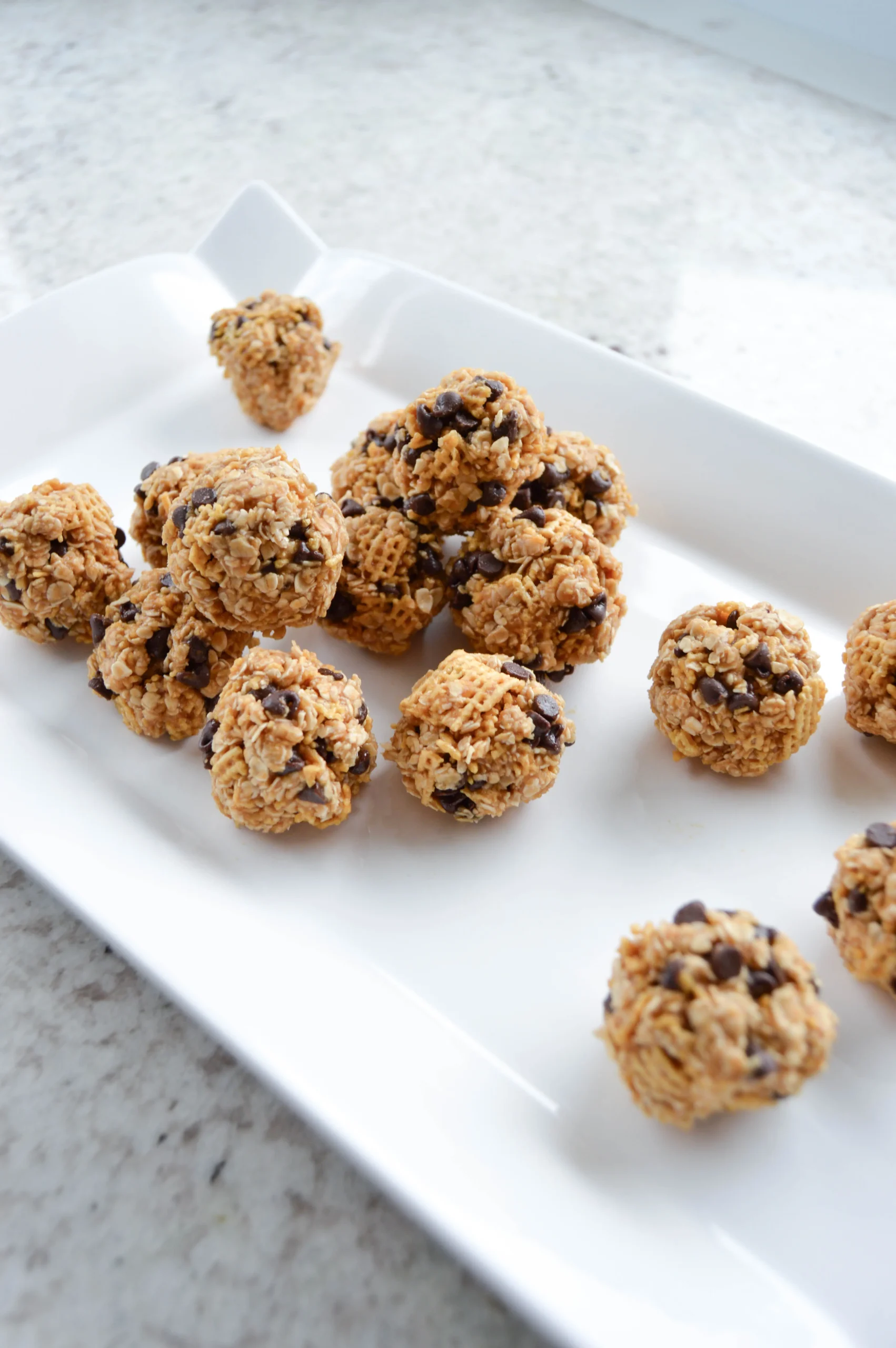 Protein Peanut Butter Crunch Balls