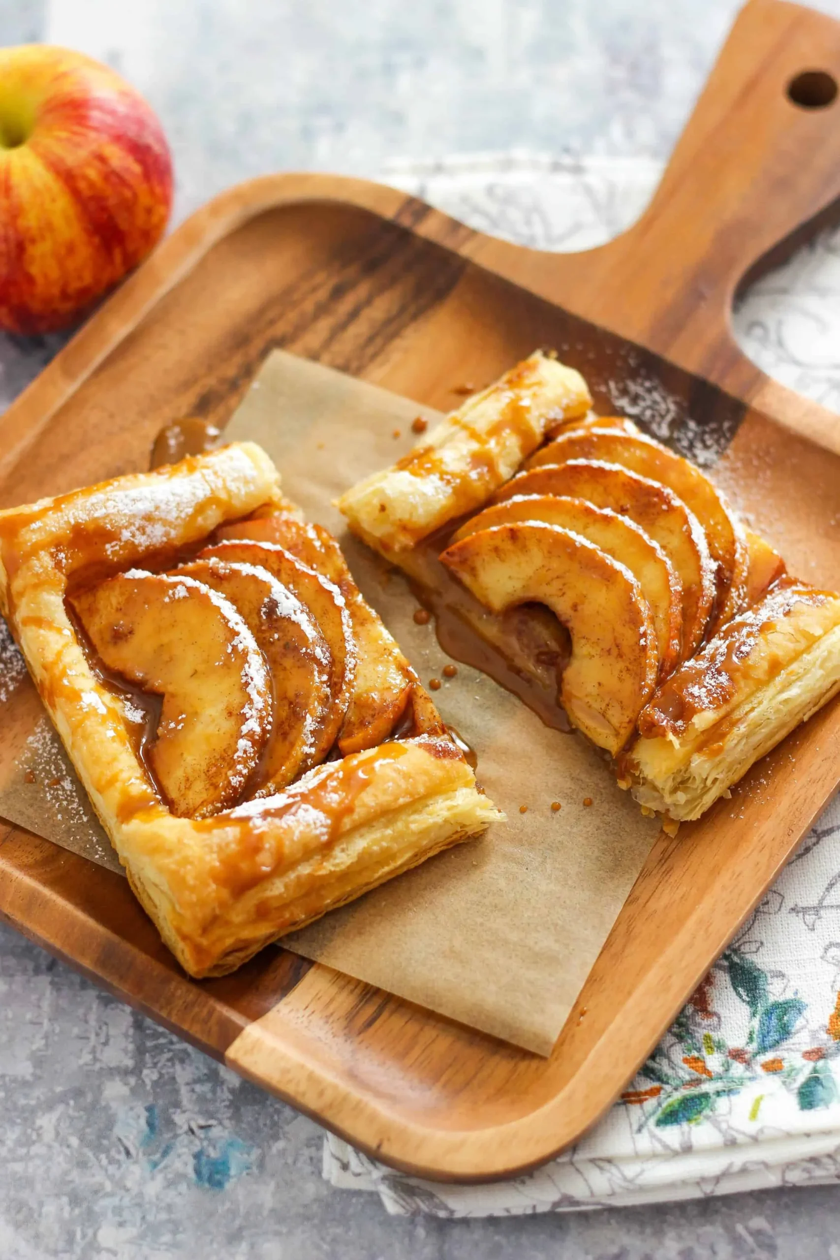 Puff Pastry Apple Tartlets