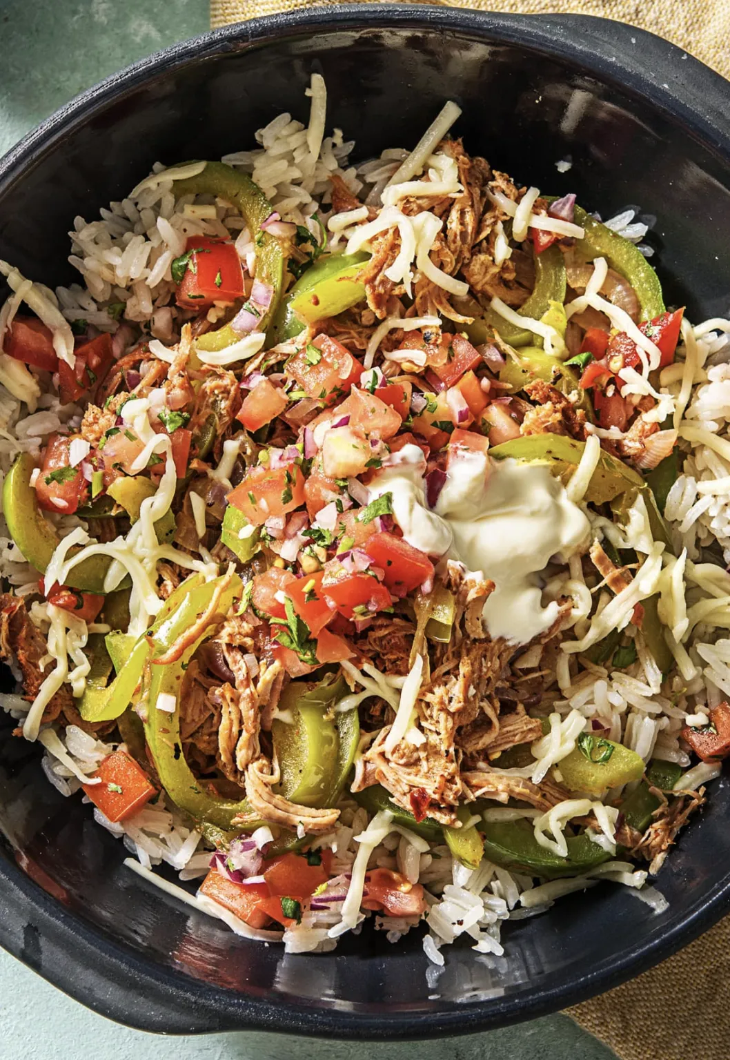 Pulled Pork Fiesta Bowls