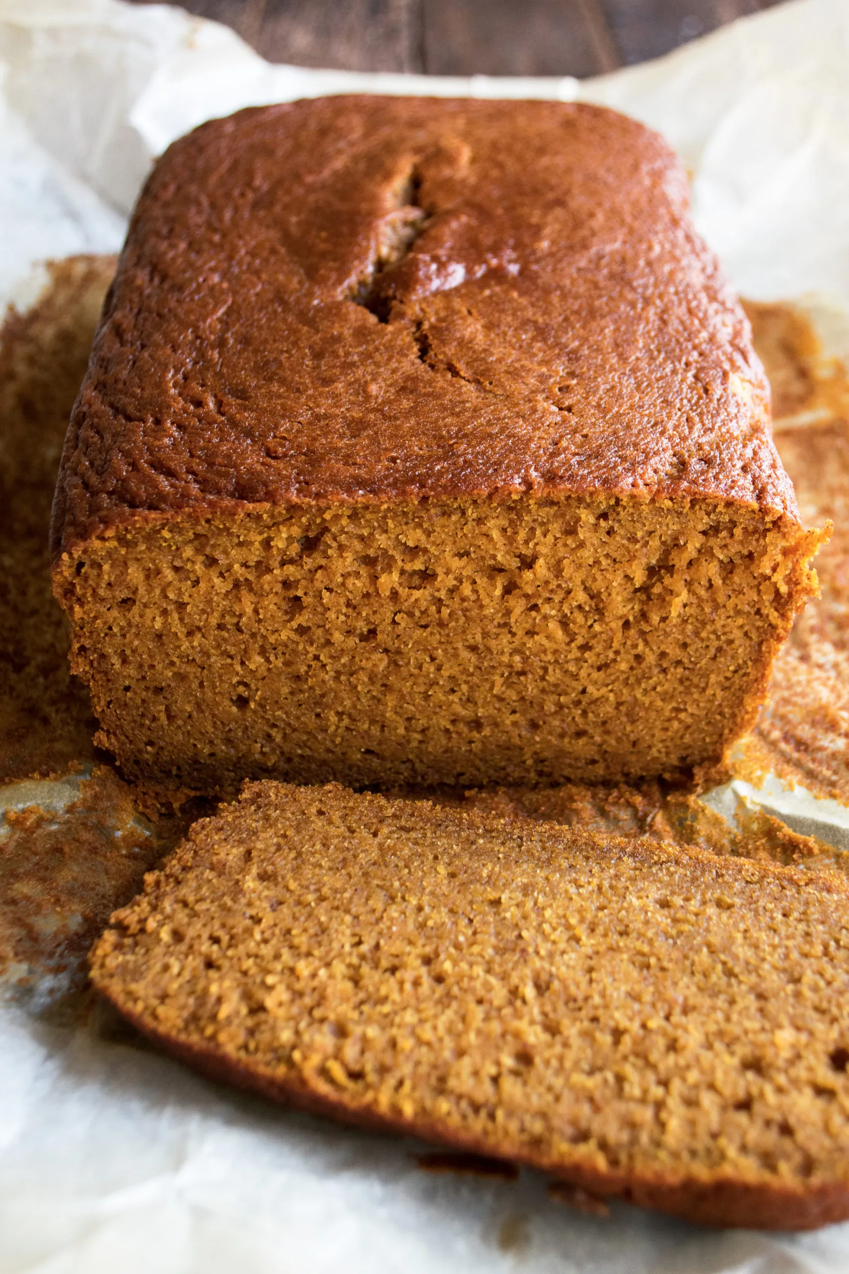 Pumpkin Beer Bread with Maple Spice Crème Fraîche