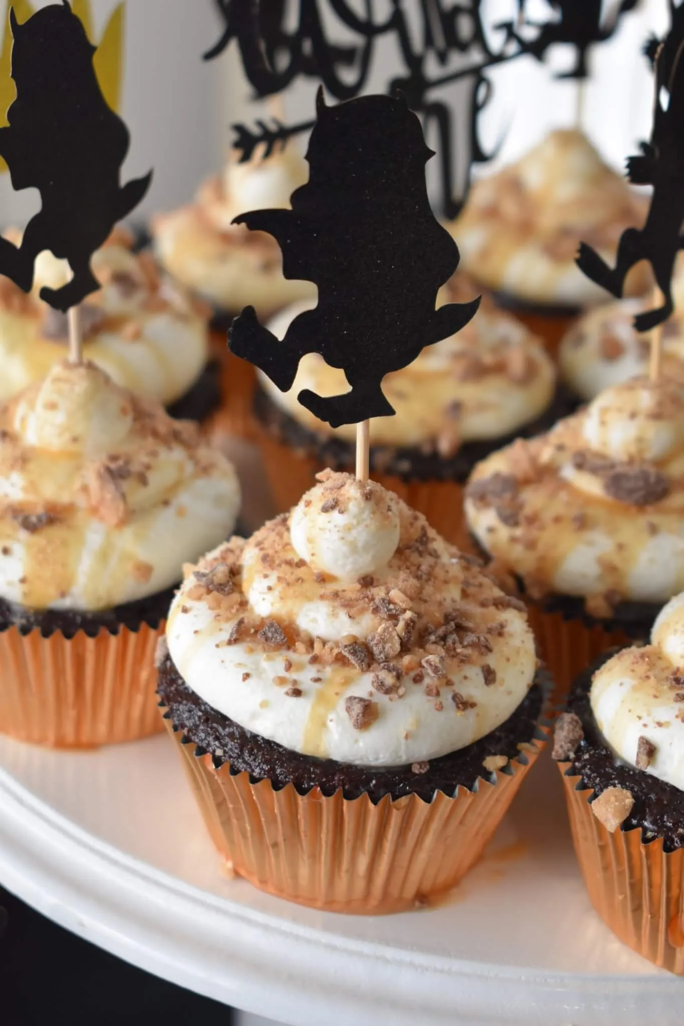 Pumpkin Better Than Sex Cupcakes