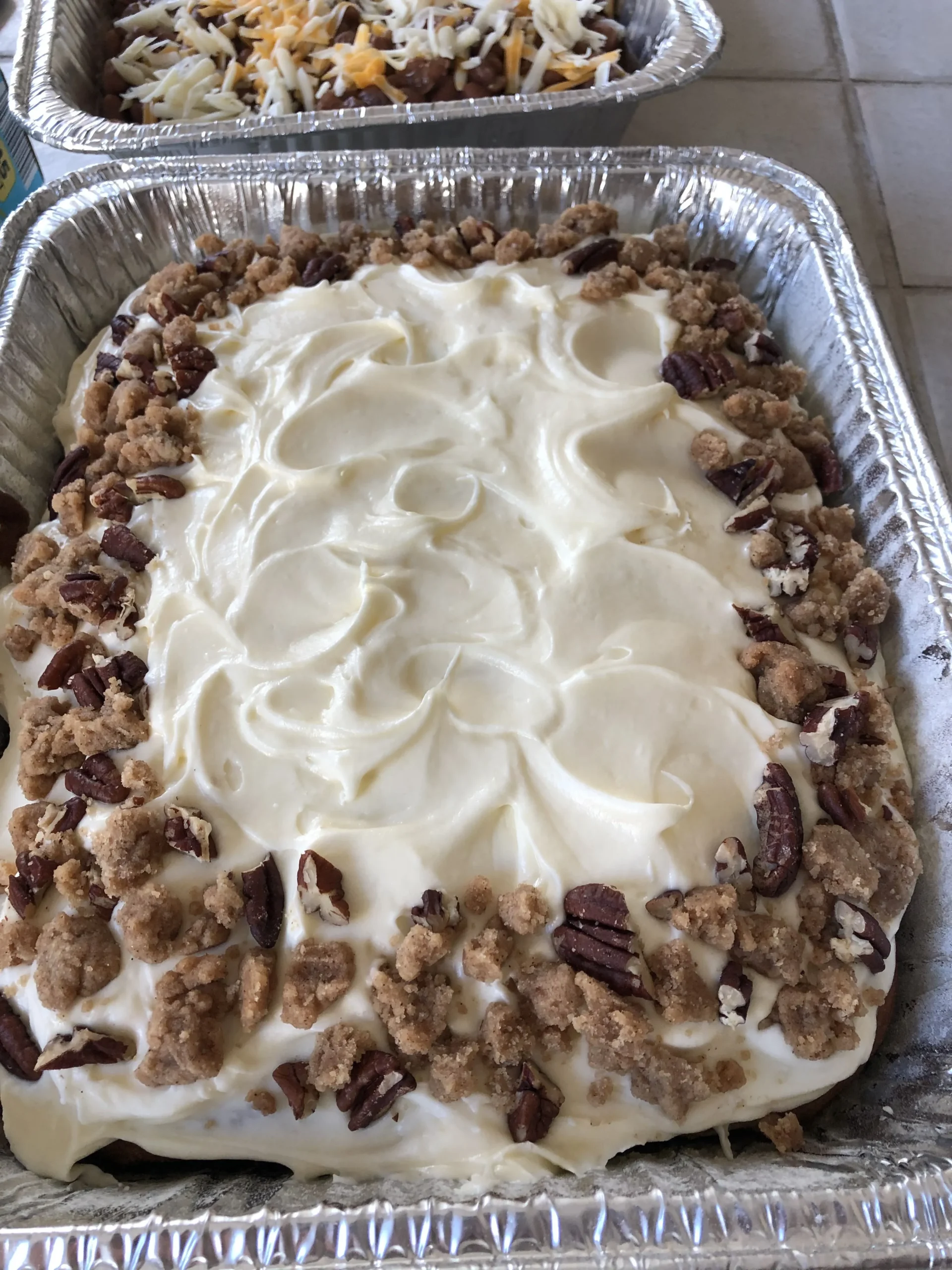 Pumpkin Praline Spice Cake