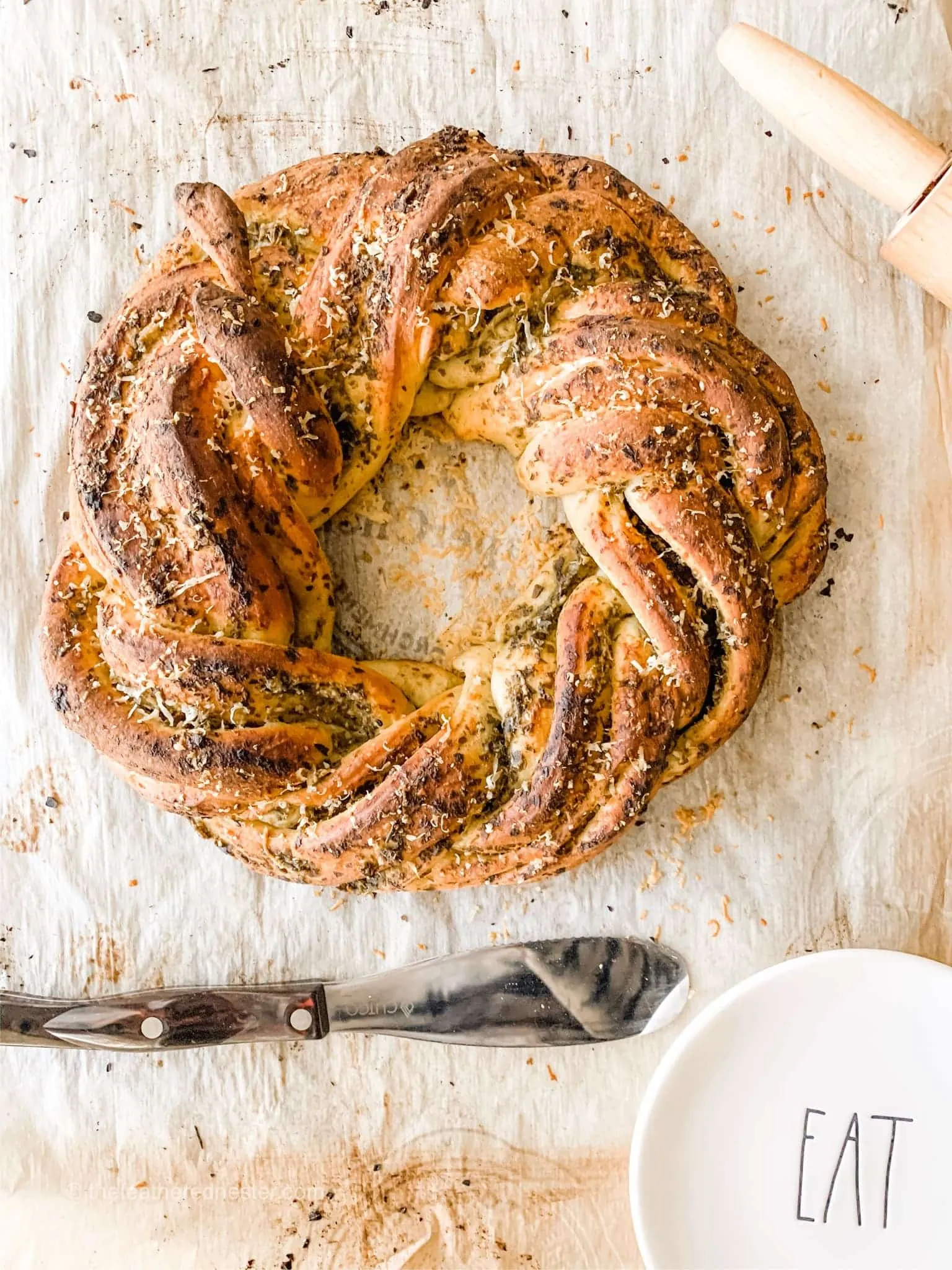 Pumpkin Spice Bread Twist