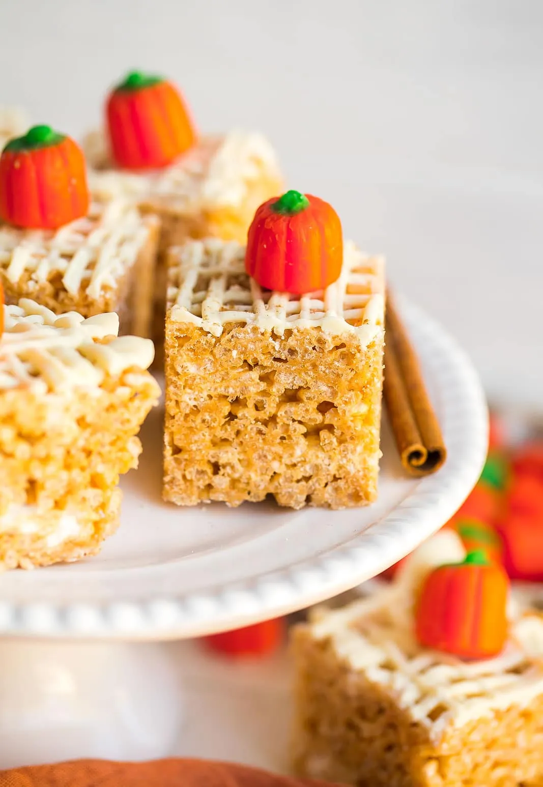 Pumpkin Spice Rice Crispy Treats