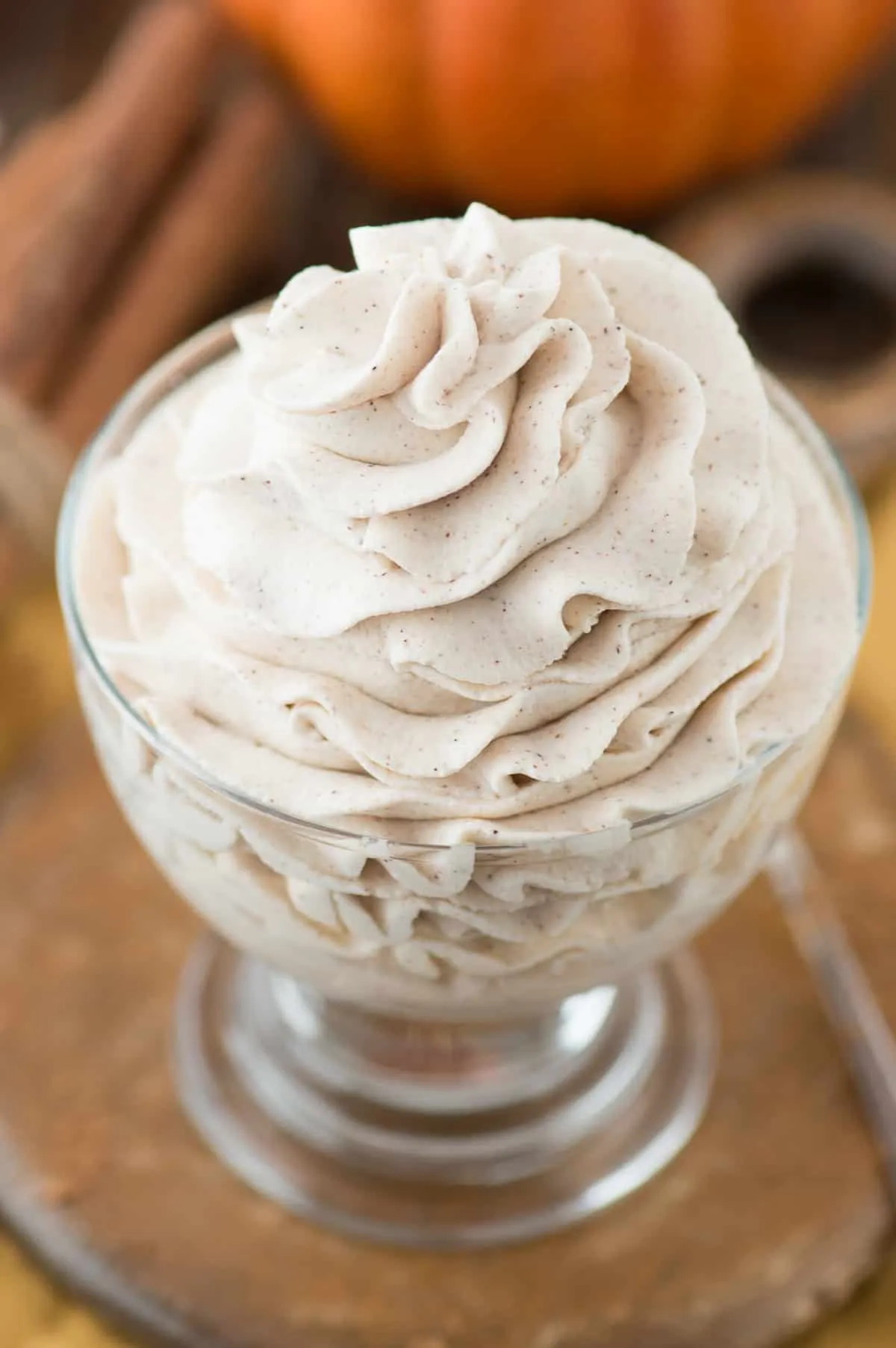 Pumpkin Spice Whipped Cream