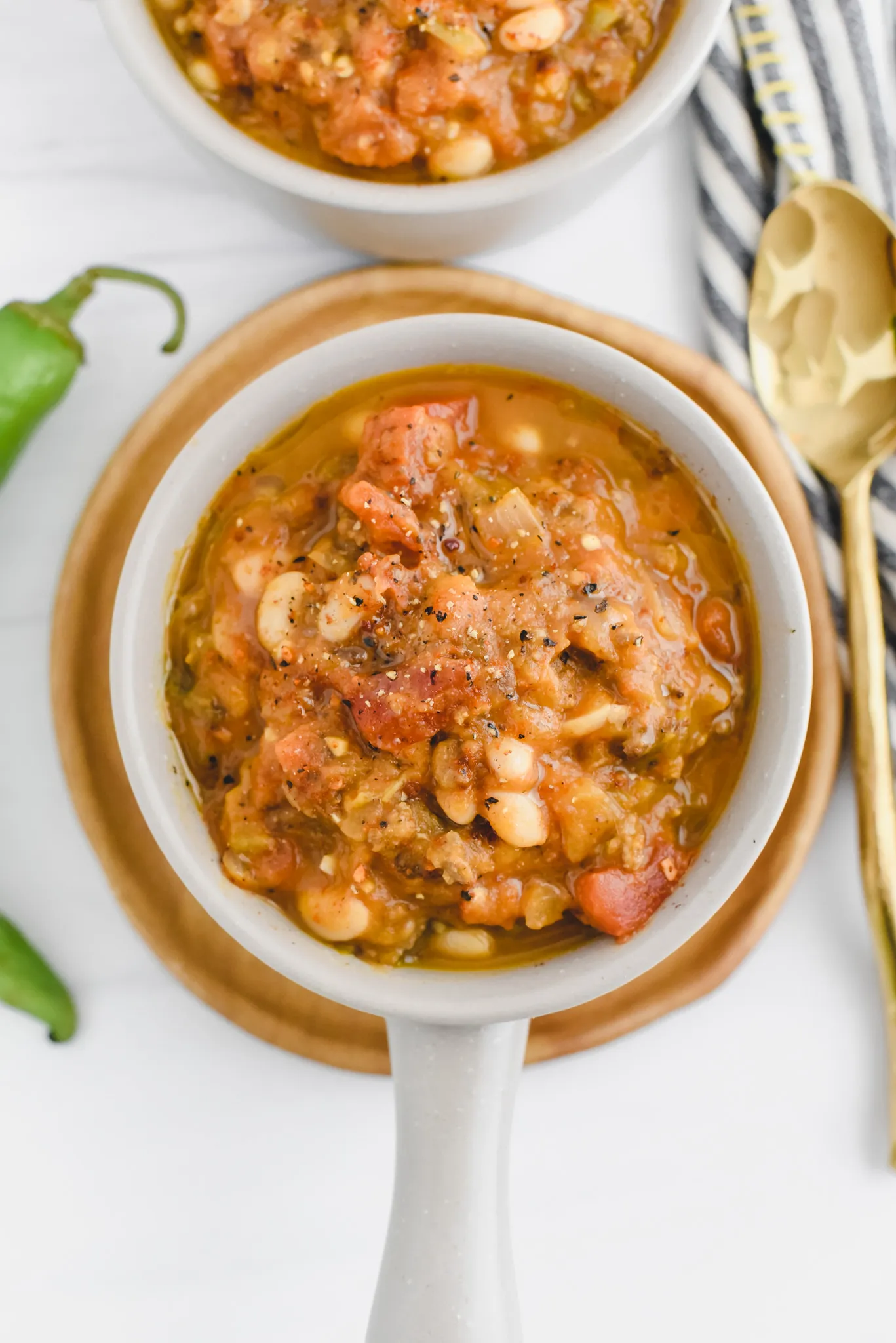 Pumpkin White Bean Chili