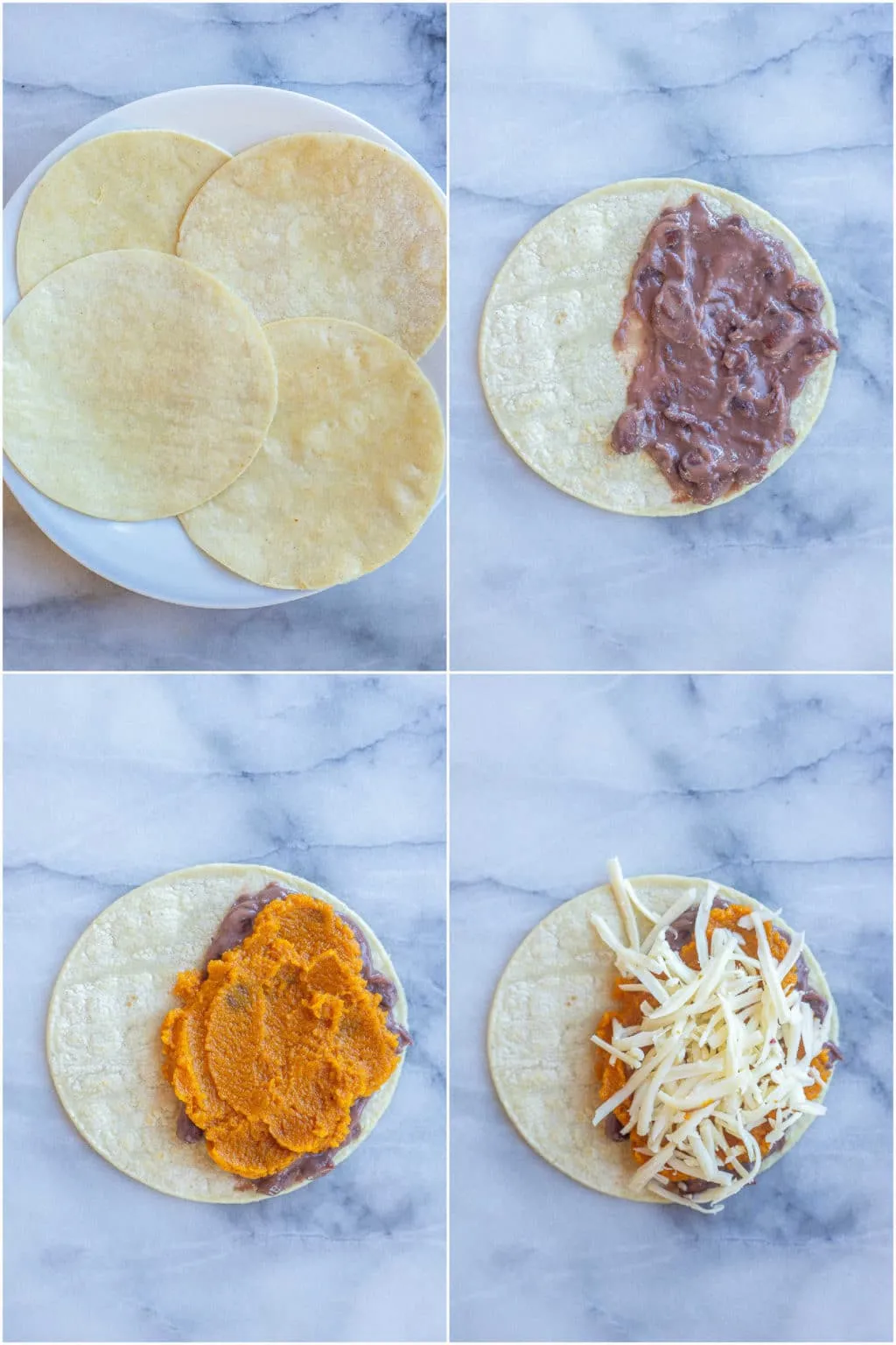 Pumpkin and Black Bean Tacos