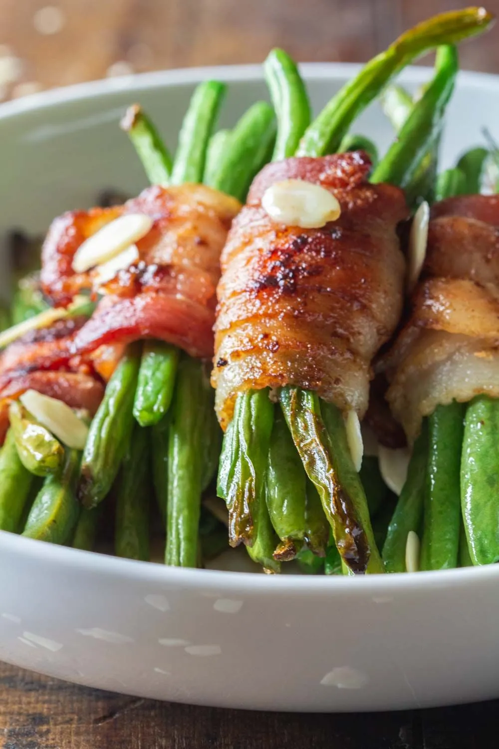 Quick Green Beans with Bacon Side Dish
