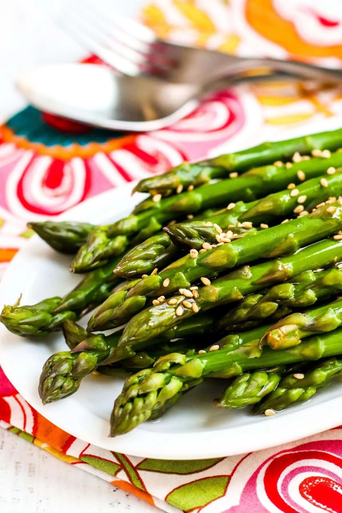 Quick Marinated Sesame Asparagus