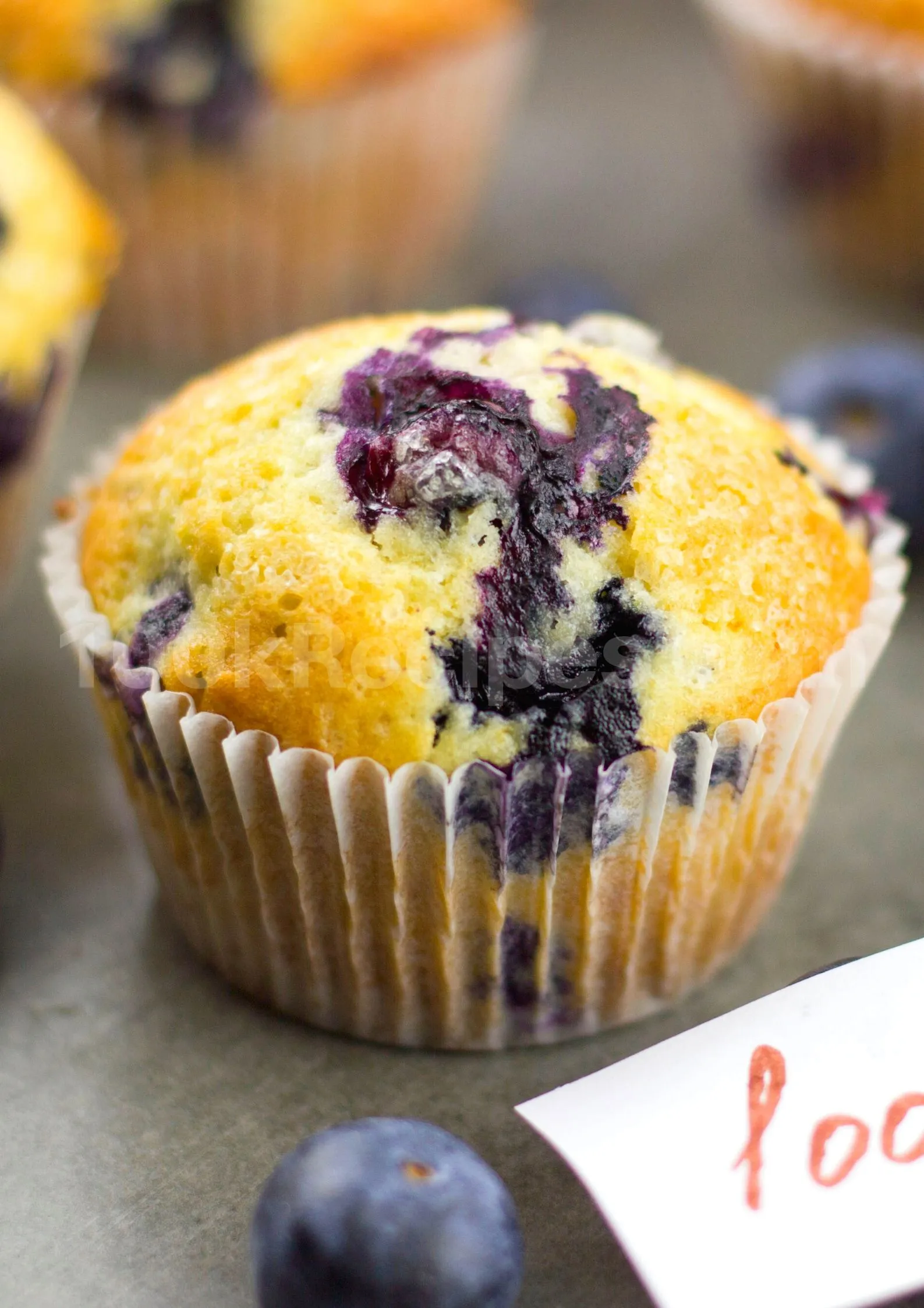 Quick and Easy Blueberry Muffins