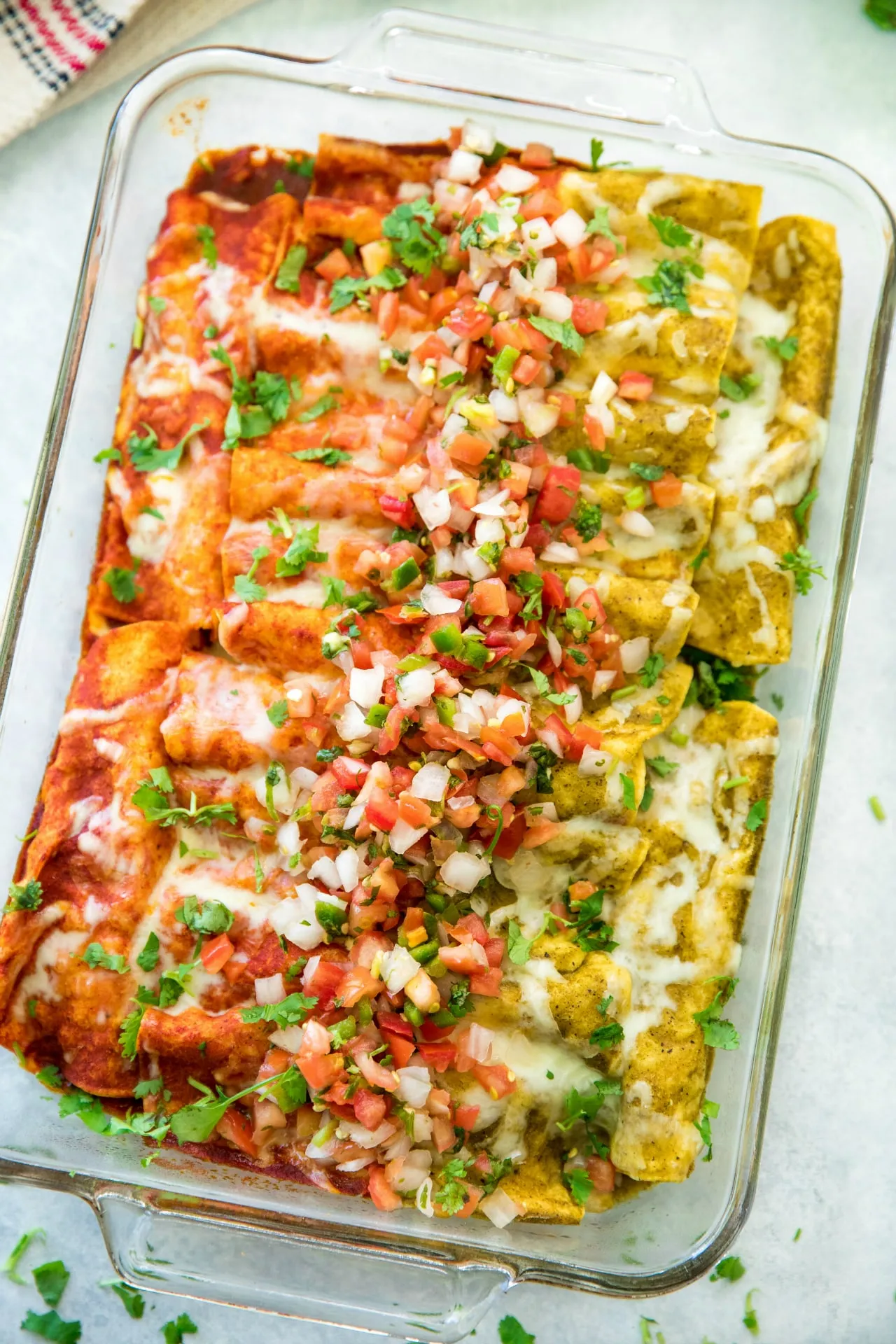 Quick and Easy Chicken Enchiladas